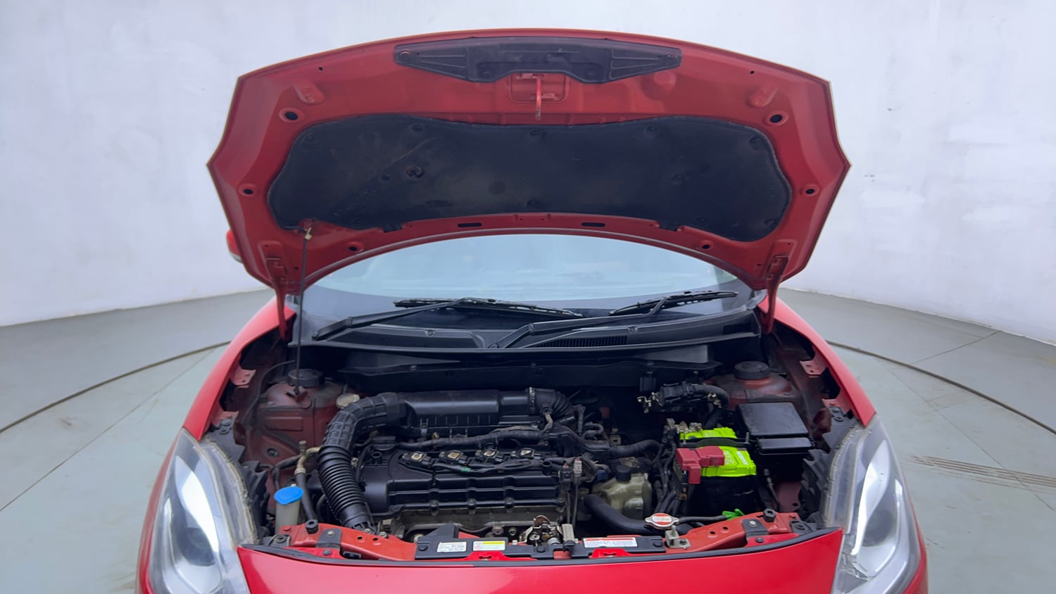 Used 2019 Maruti Suzuki Swift ZXi Plus AMT Petrol Automatic engine ENGINE & BONNET OPEN FRONT VIEW