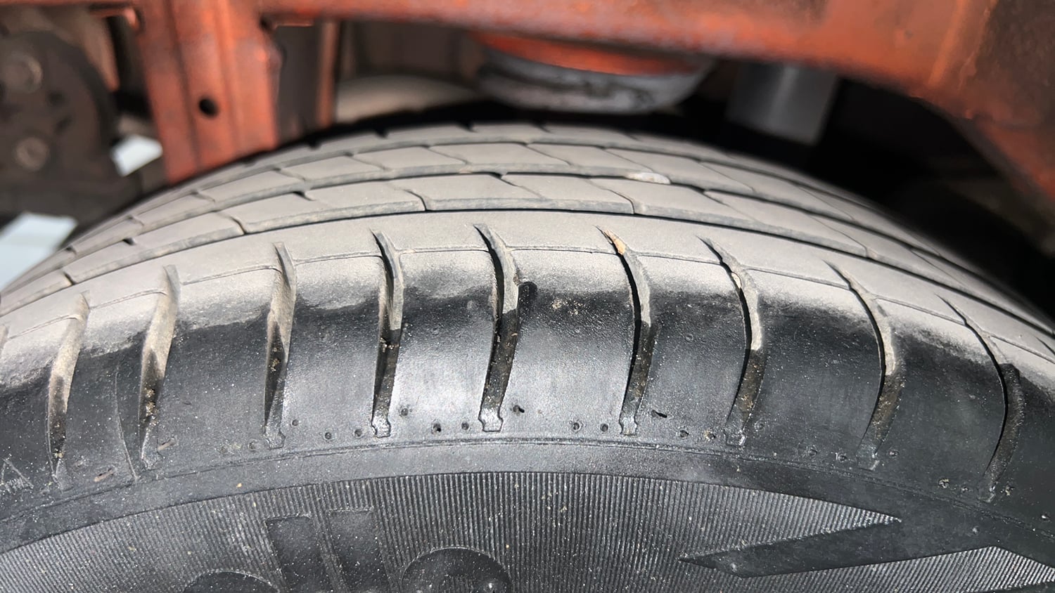 Used 2018 Maruti Suzuki Alto K10 VXi Petrol Manual tyres RIGHT REAR TYRE TREAD VIEW