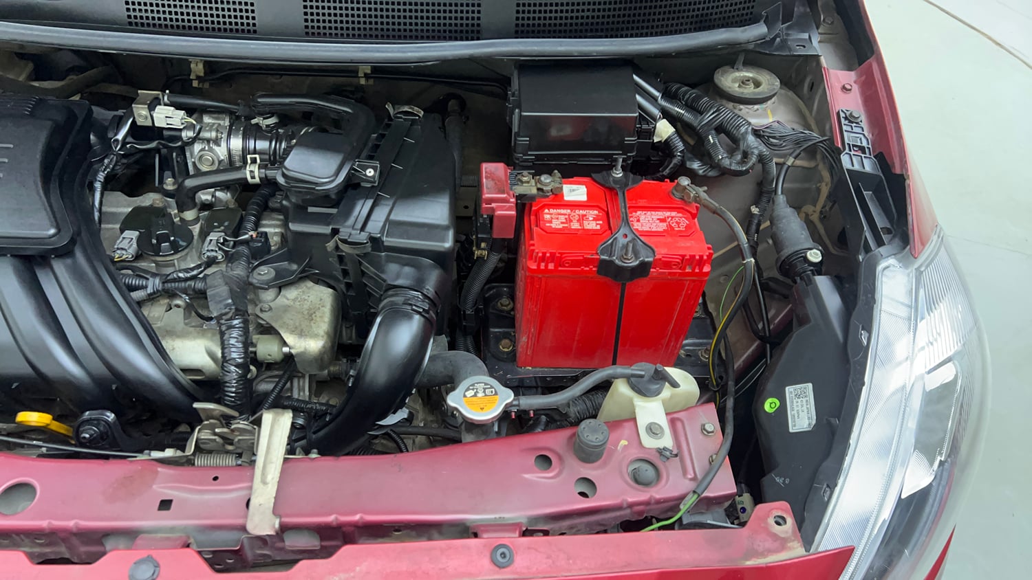 Used 2016 Datsun GO T Petrol Manual engine ENGINE LEFT SIDE VIEW