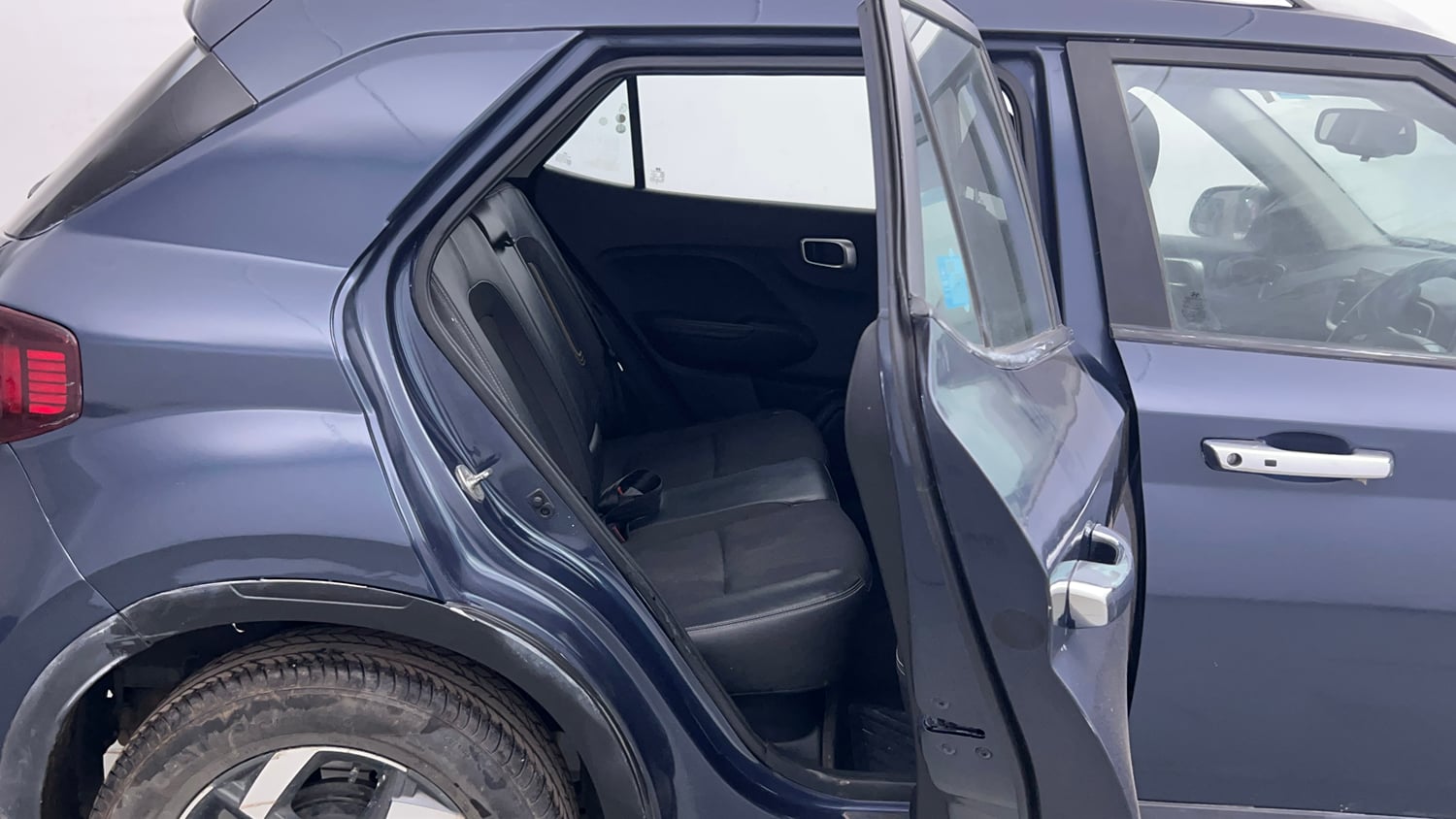 Used 2019 Hyundai Venue SX 1.4 (O) CRDi Diesel Manual interior RIGHT SIDE REAR DOOR CABIN VIEW