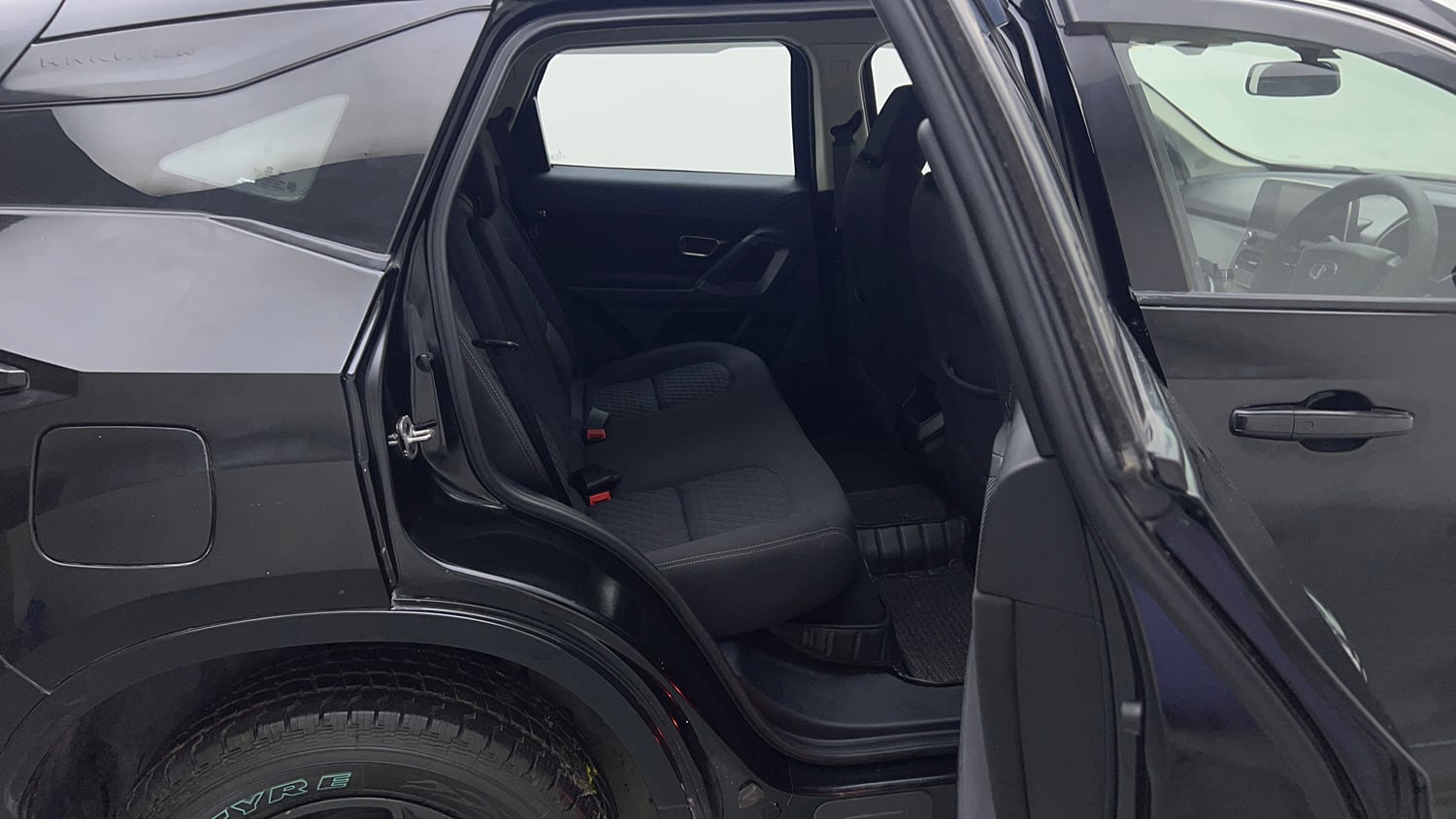 Used 2021 Tata Harrier XT Plus Dark Edition Diesel Manual interior RIGHT SIDE REAR DOOR CABIN VIEW