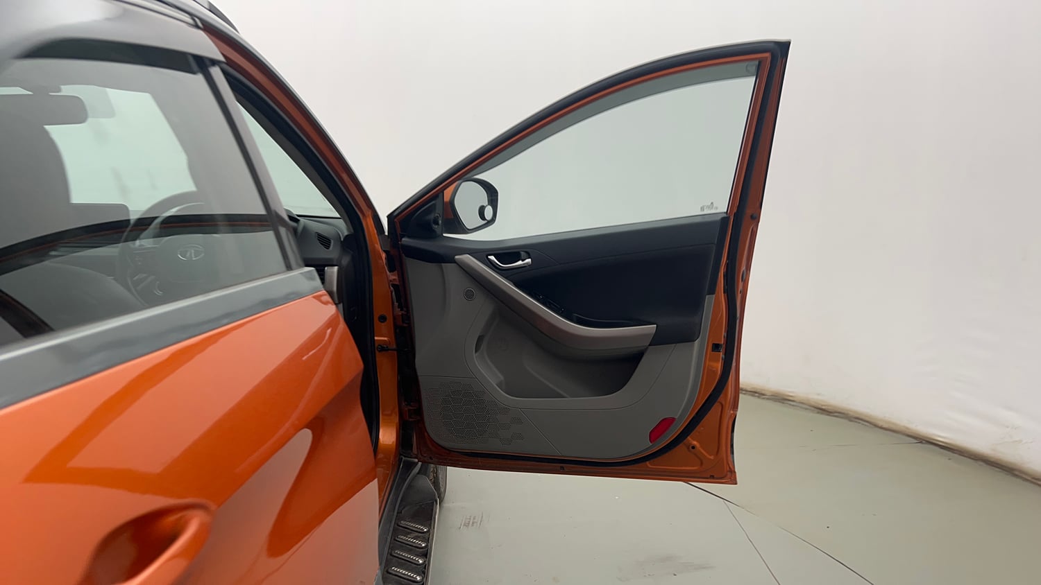 Used 2019 Tata Nexon XZA Plus Petrol Dual Tone Petrol Automatic interior RIGHT FRONT DOOR OPEN VIEW