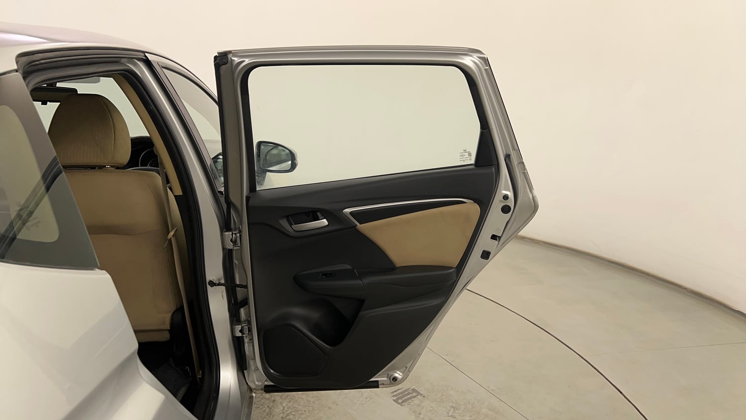 Used 2017 Honda Jazz V Petrol Petrol Manual interior RIGHT REAR DOOR OPEN VIEW