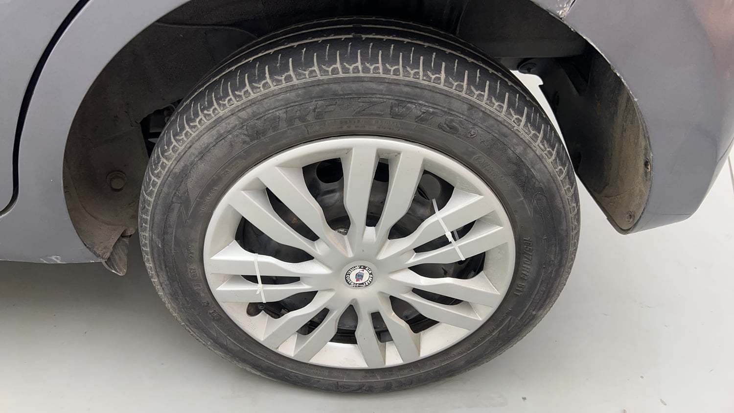 Used 2019 Hyundai Santro Sportz CNG Cng Manual tyres LEFT REAR TYRE RIM VIEW