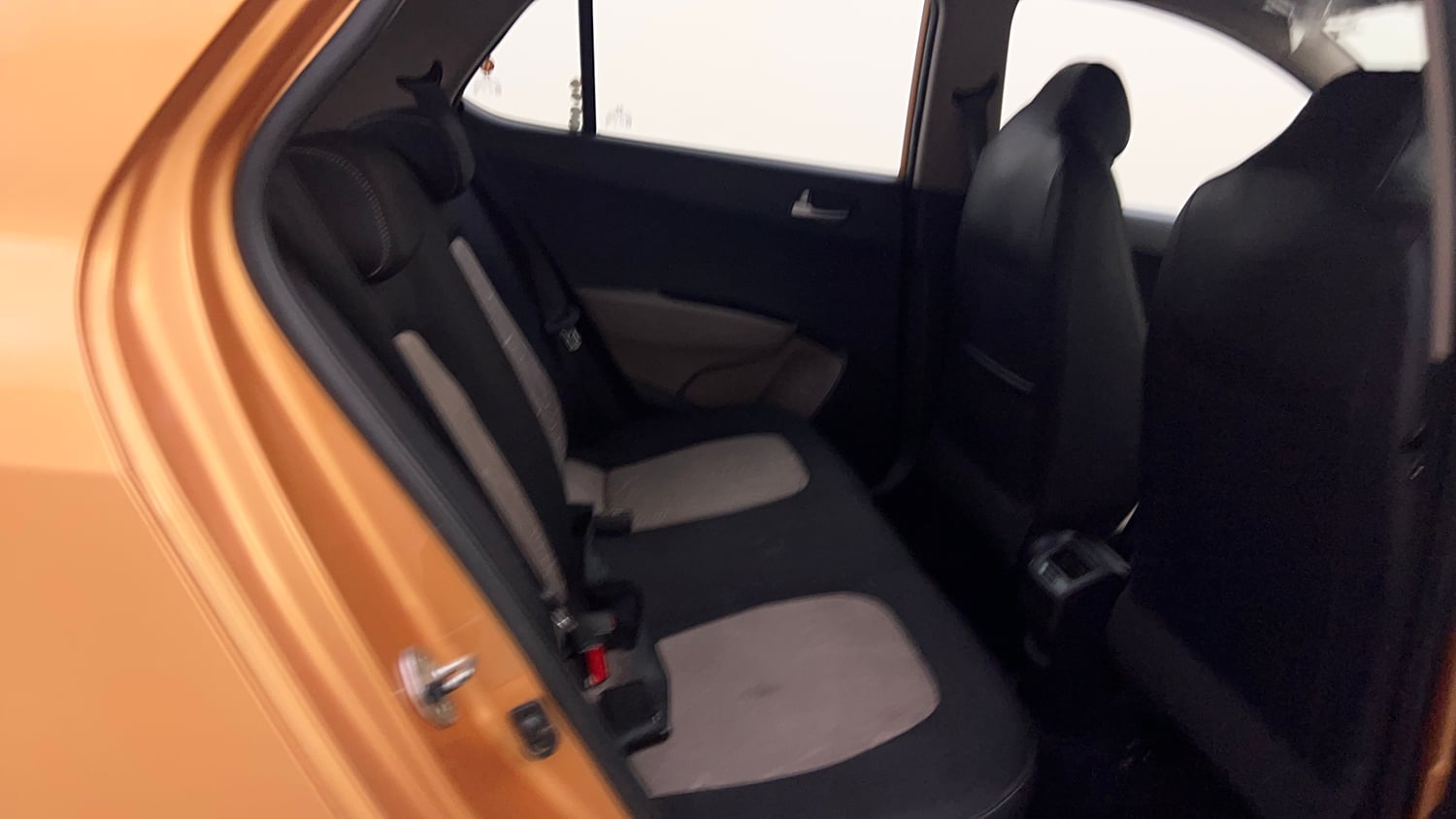 Used 2013 Hyundai Grand i10 Asta 1.2 Kappa VTVT Petrol Manual interior RIGHT SIDE REAR DOOR CABIN VIEW