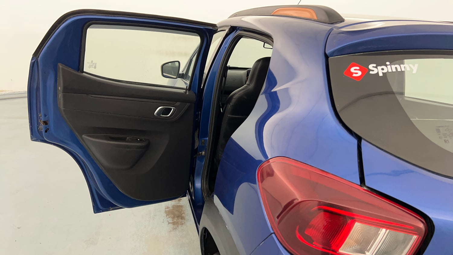 Used 2022 Renault Kwid CLIMBER 1.0 (O) Petrol Manual interior LEFT REAR DOOR OPEN VIEW