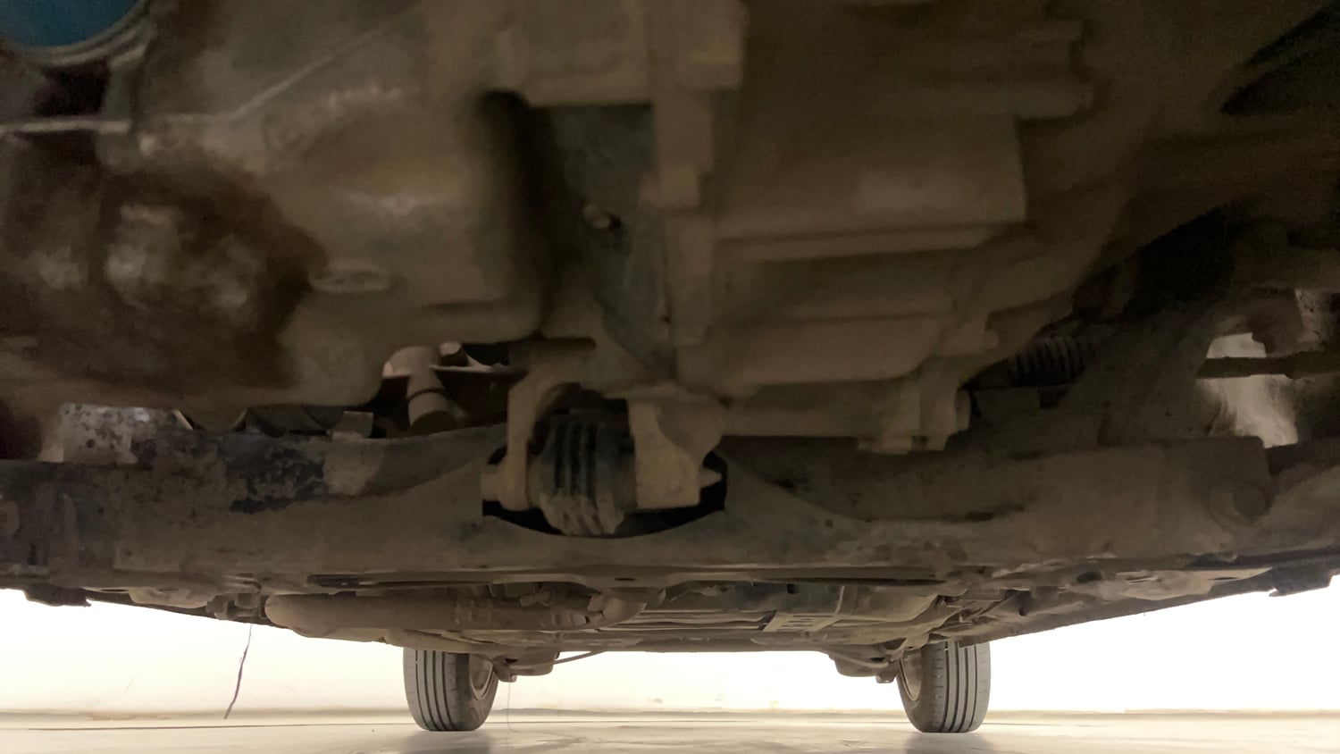 Used 2017 Honda Jazz V Petrol Petrol Manual extra FRONT LEFT UNDERBODY VIEW