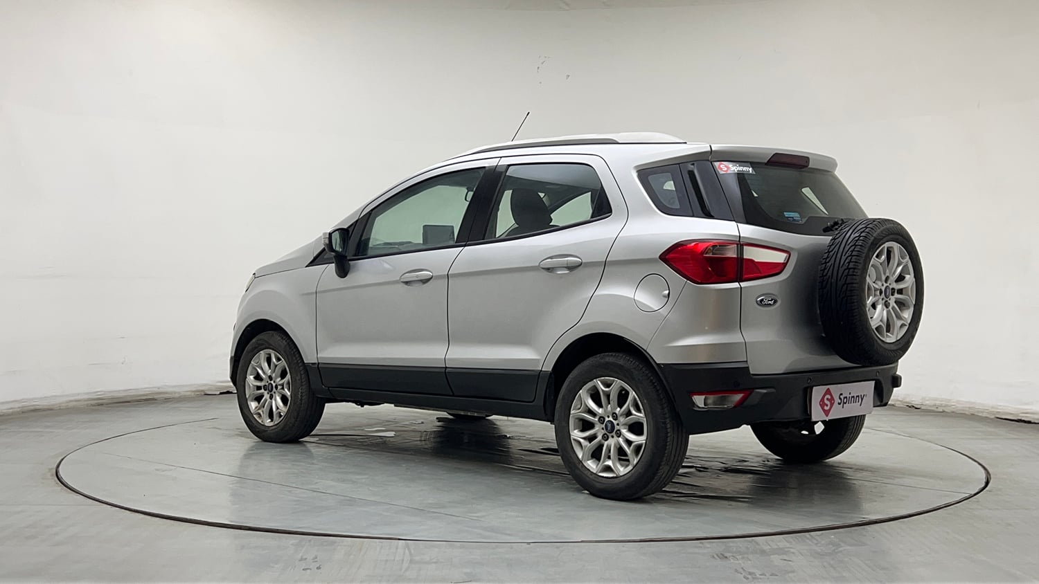 Used 2017 Ford EcoSport Titanium 1.5L Ti-VCT AT Petrol Automatic exterior LEFT REAR CORNER VIEW