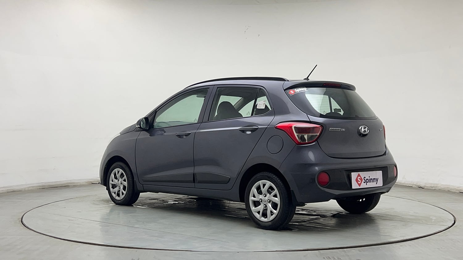 Used 2018 Hyundai Grand i10 Sportz 1.2 Kappa VTVT Petrol Manual exterior LEFT REAR CORNER VIEW