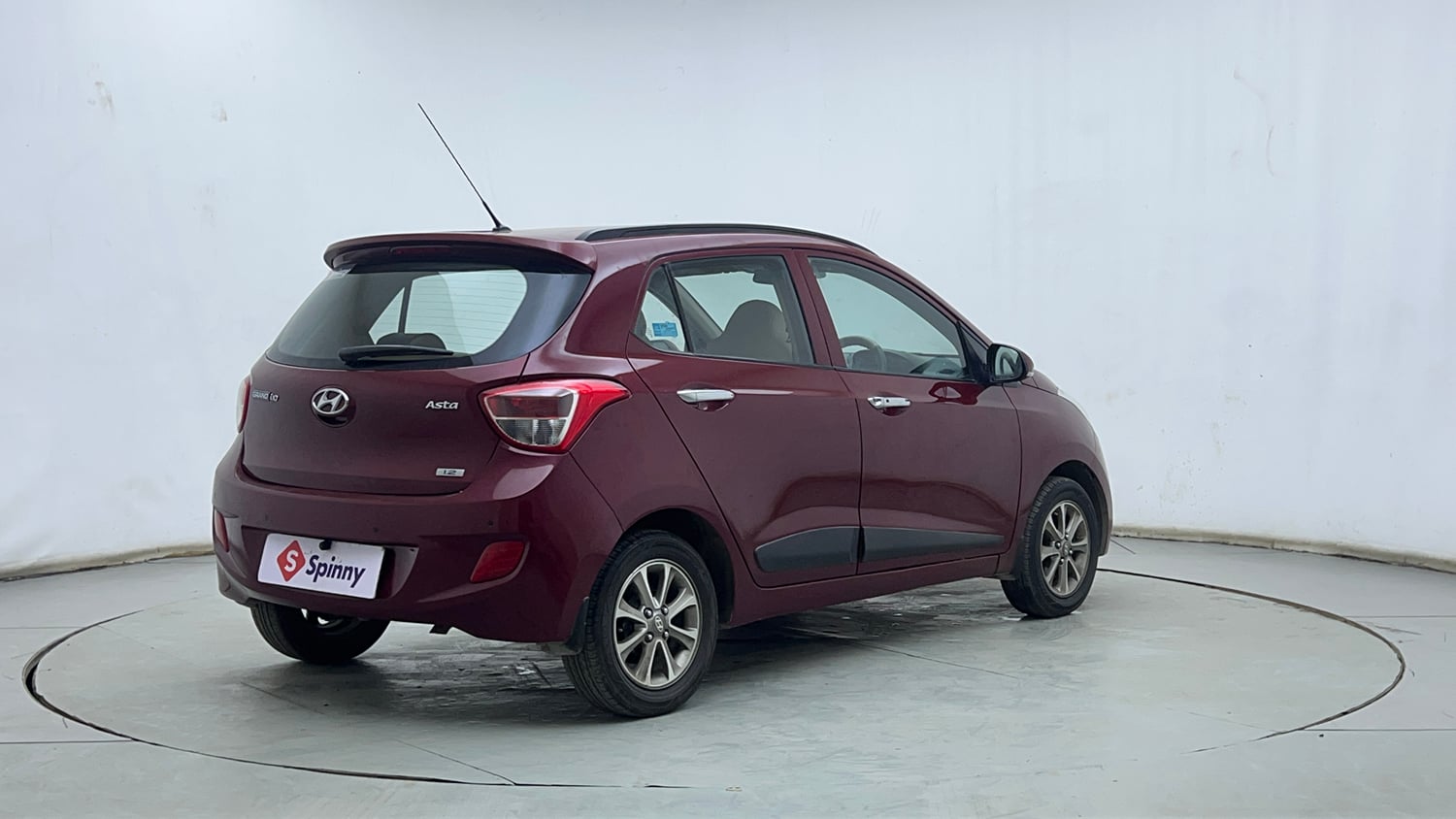 Used 2015 Hyundai Grand i10 Asta 1.2 Kappa VTVT Petrol Manual exterior RIGHT REAR CORNER VIEW