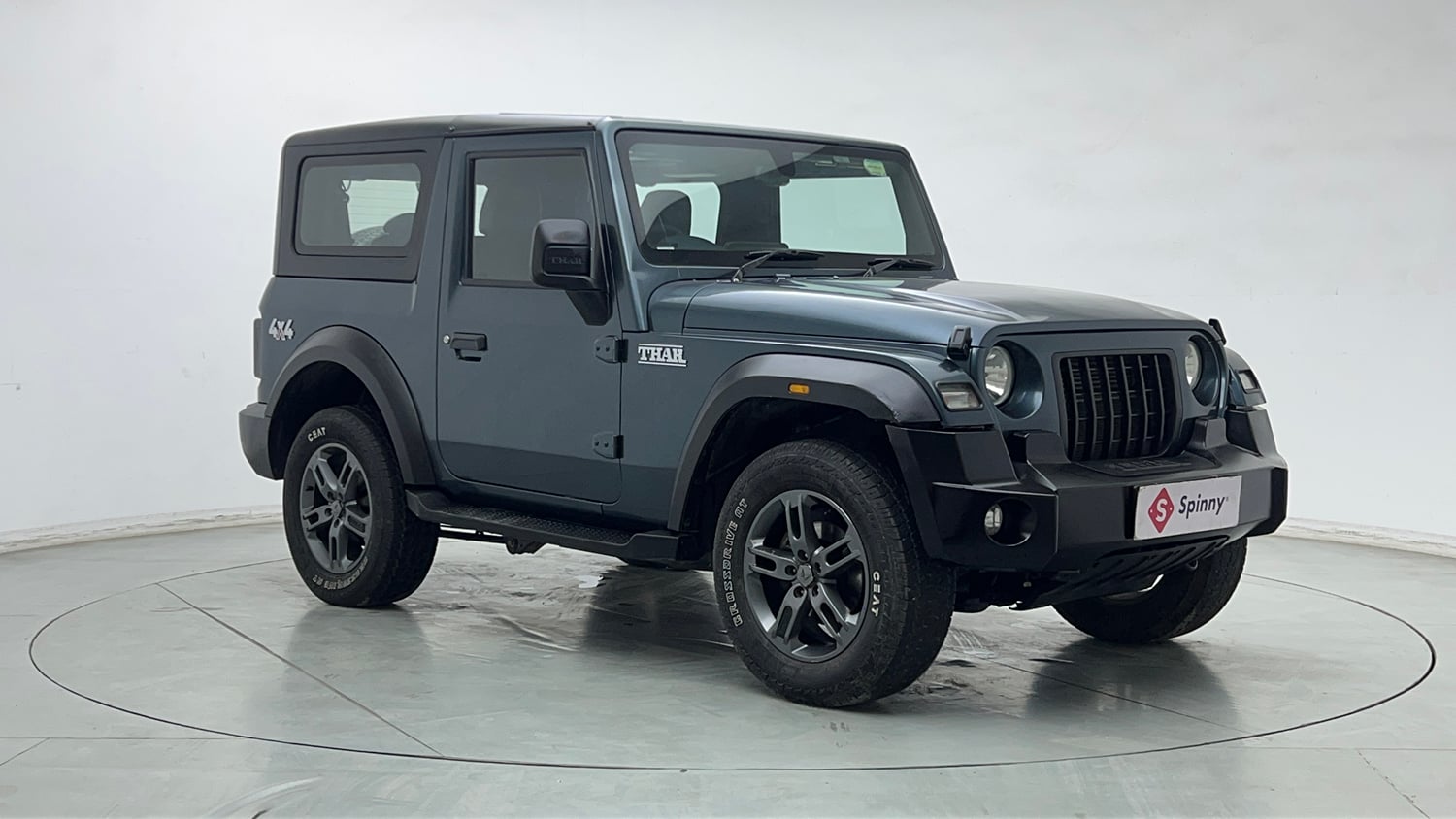 Used 2024 Mahindra Thar LX Hard Top Diesel MT 4WD Diesel Manual exterior RIGHT FRONT CORNER VIEW