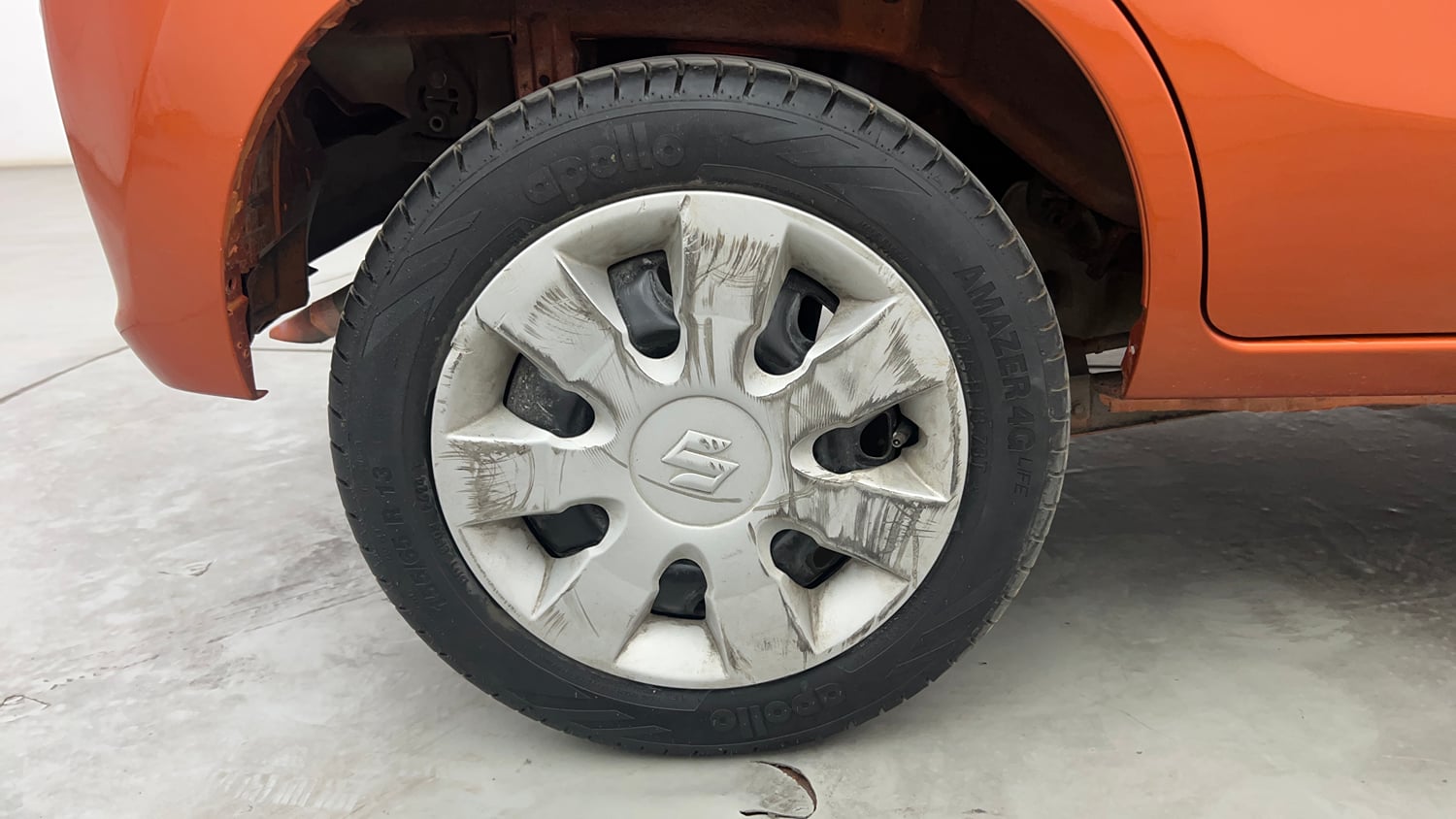 Used 2018 Maruti Suzuki Alto K10 VXi Petrol Manual tyres RIGHT REAR TYRE RIM VIEW