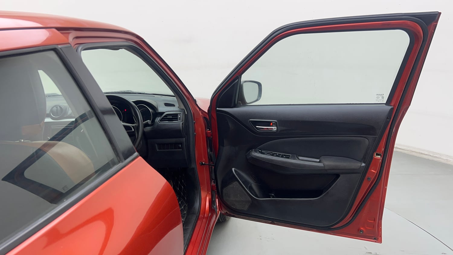 Used 2018 Maruti Suzuki Swift VXi Petrol Manual interior RIGHT FRONT DOOR OPEN VIEW