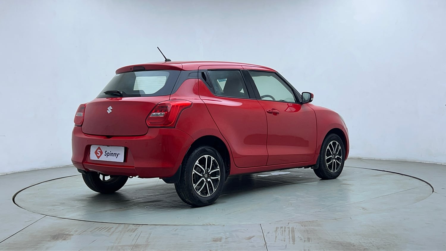 Used 2019 Maruti Suzuki Swift ZXi Plus AMT Petrol Automatic exterior RIGHT REAR CORNER VIEW