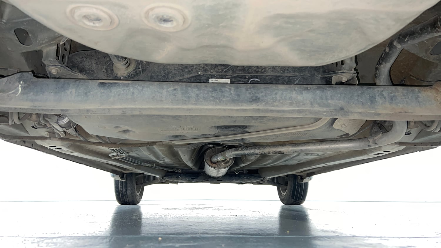 Used 2022 Maruti Suzuki Celerio ZXi Plus Petrol Manual extra REAR UNDERBODY VIEW (TAKEN FROM REAR)