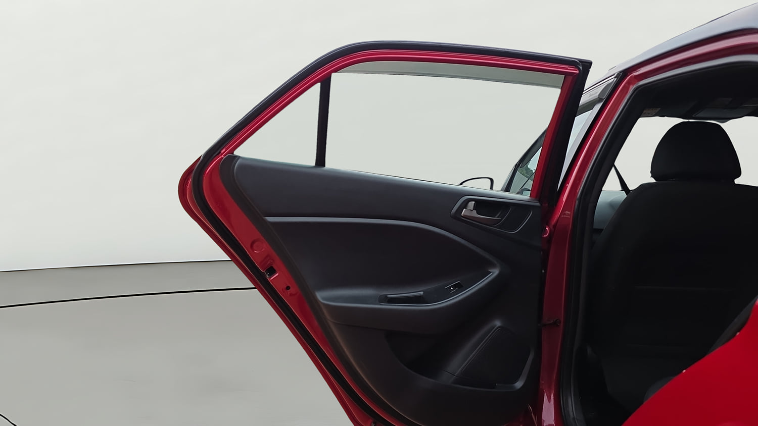 Used 2018 Hyundai Elite i20 Asta 1.2 Dual Tone Petrol Manual interior LEFT REAR DOOR OPEN VIEW