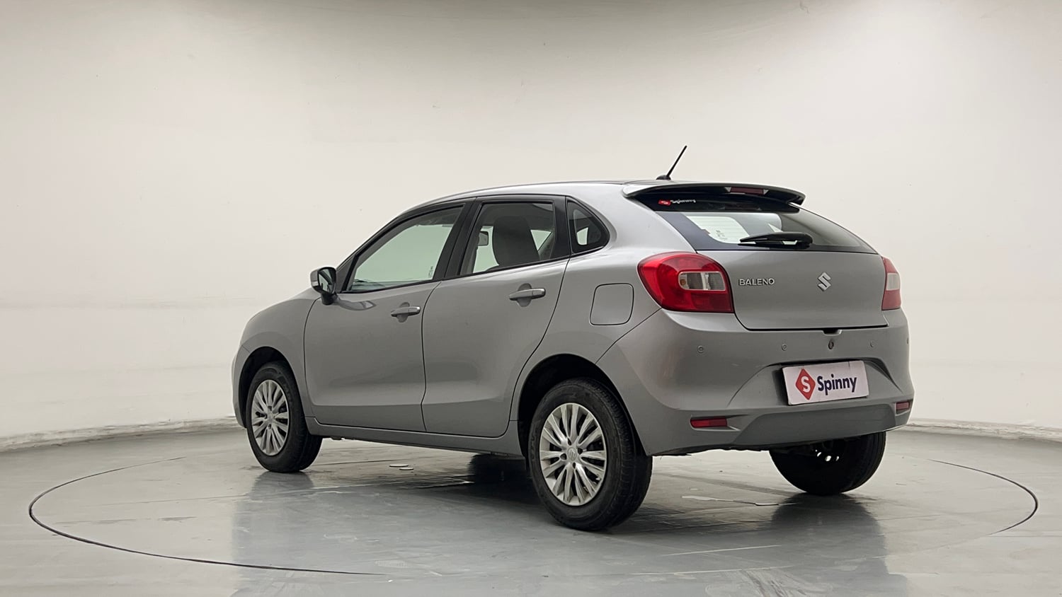 Used 2019 Maruti Suzuki Baleno Delta Petrol Manual exterior LEFT REAR CORNER VIEW