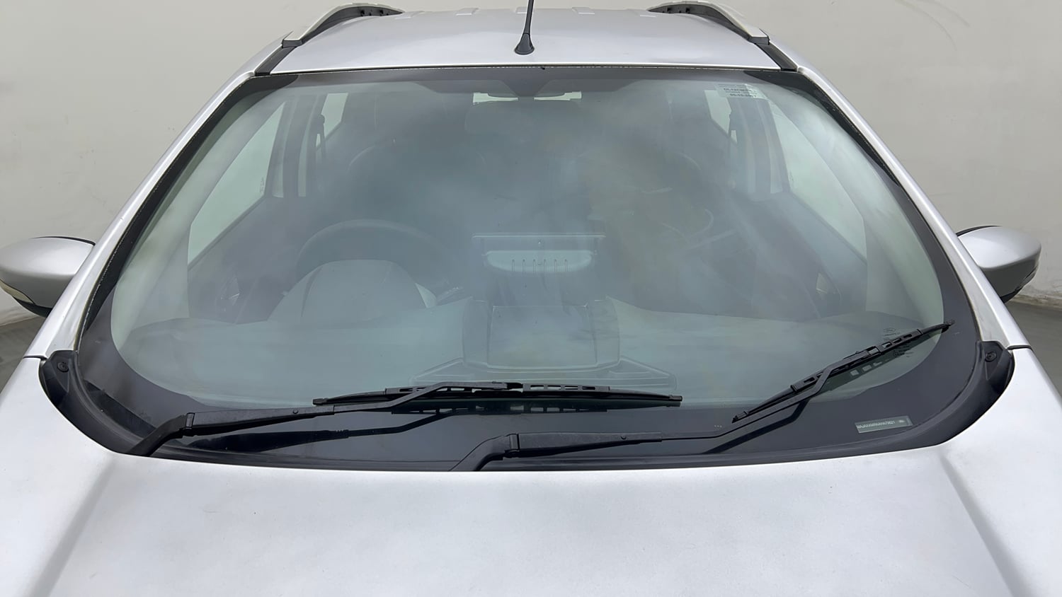 Used 2017 Ford EcoSport Titanium 1.5L Ti-VCT AT Petrol Automatic exterior FRONT WINDSHIELD VIEW