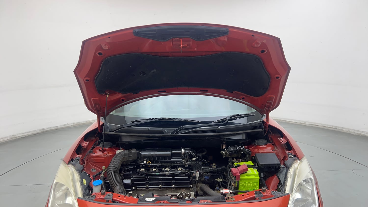 Used 2018 Maruti Suzuki Swift VXi Petrol Manual engine ENGINE & BONNET OPEN FRONT VIEW