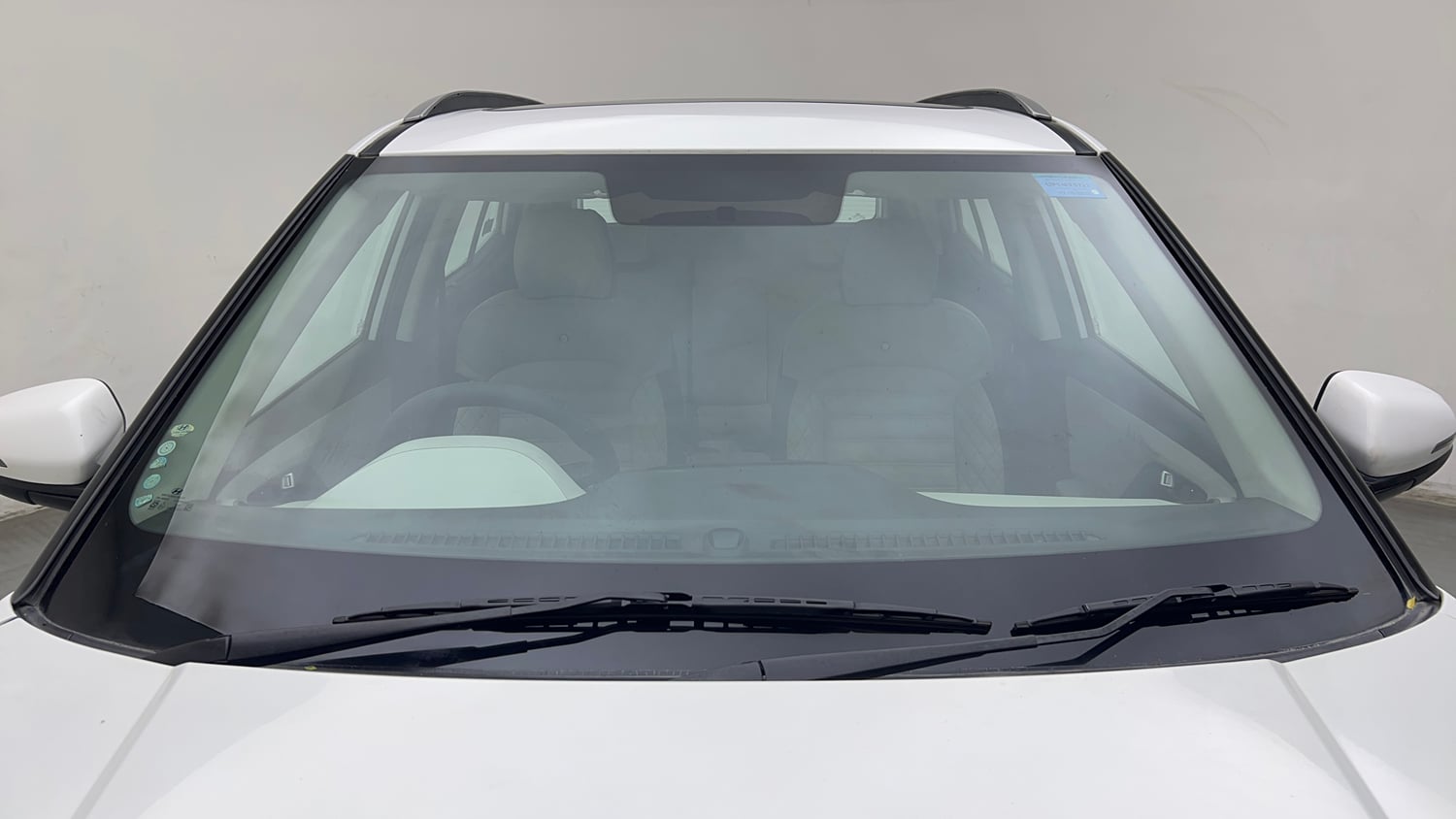 Used 2022 Hyundai Creta SX 1.5 Petrol Executive Petrol Manual exterior FRONT WINDSHIELD VIEW