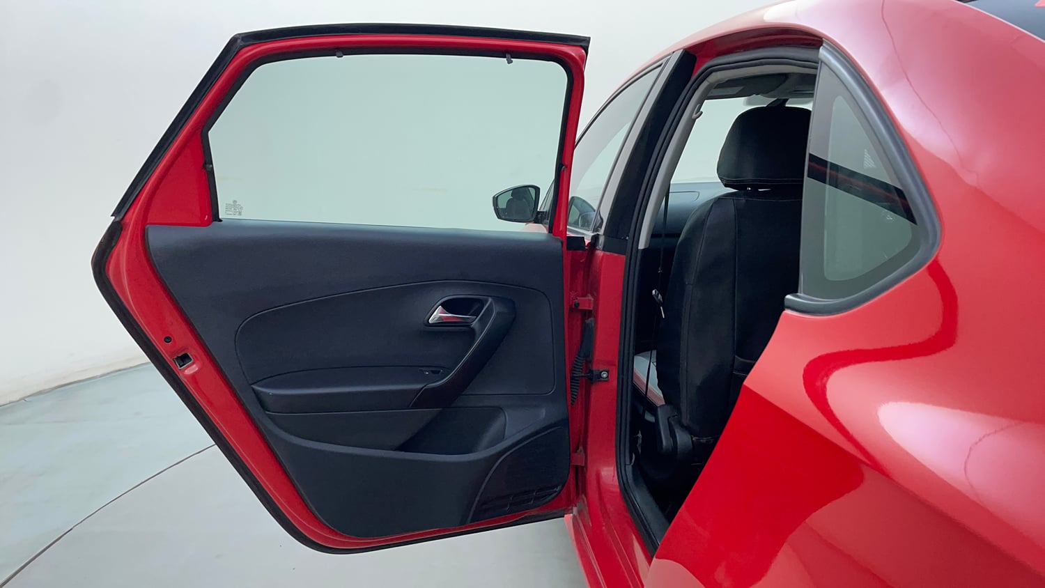 Used 2018 Skoda Rapid Style 1.6 MPI AT Petrol Automatic interior LEFT REAR DOOR OPEN VIEW