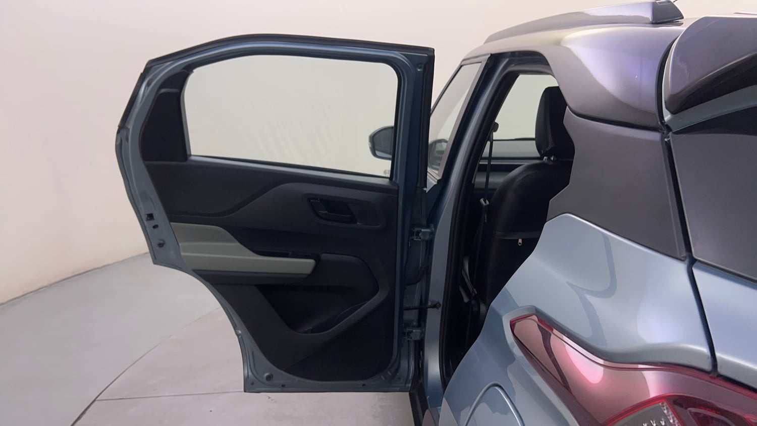 Used 2022 Tata Punch Adventure MT Petrol Manual interior LEFT REAR DOOR OPEN VIEW