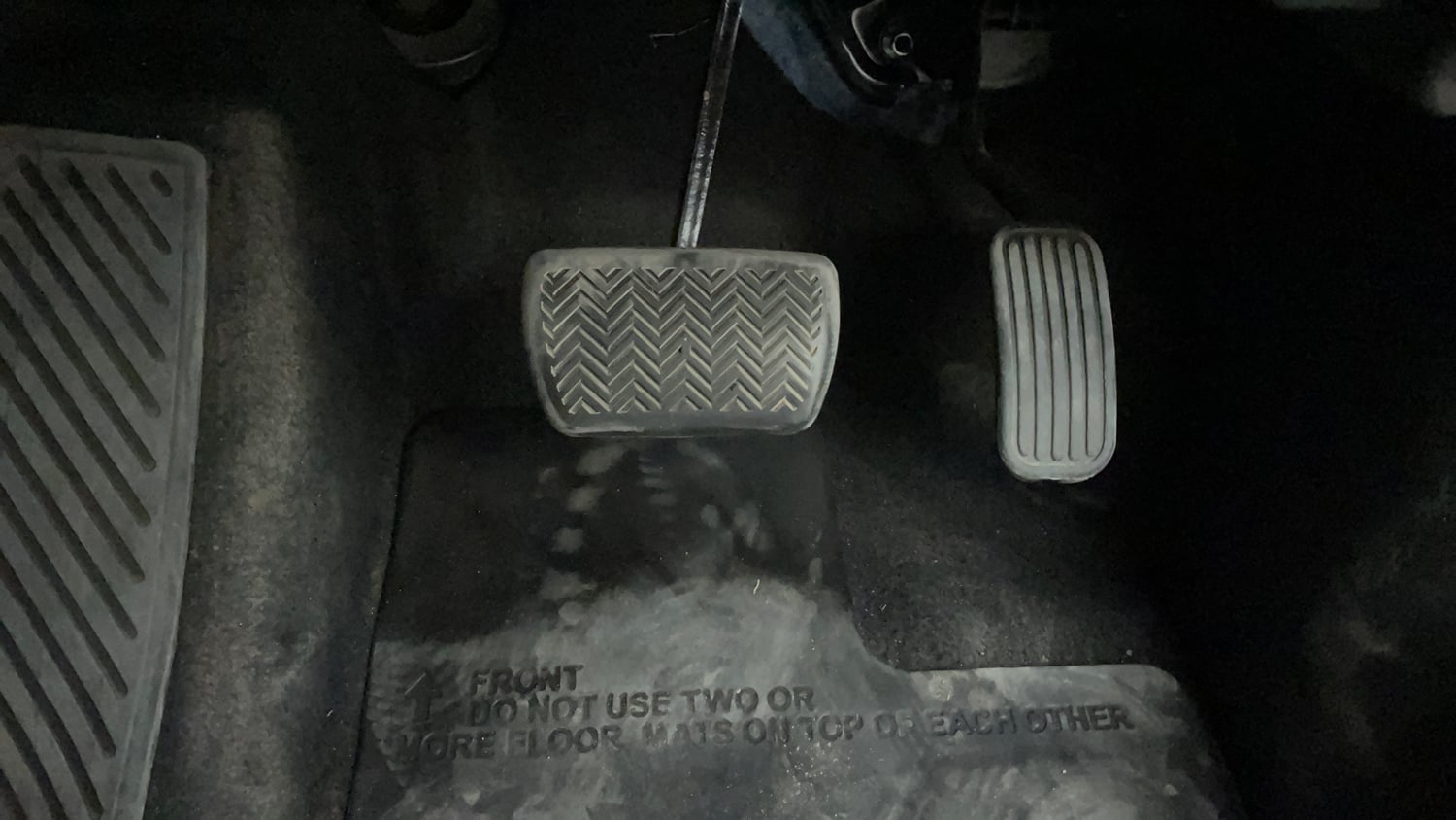 Used 2024 Maruti Suzuki Invicto Alpha Plus 7 STR Hybrid Automatic interior PEDALS VIEW
