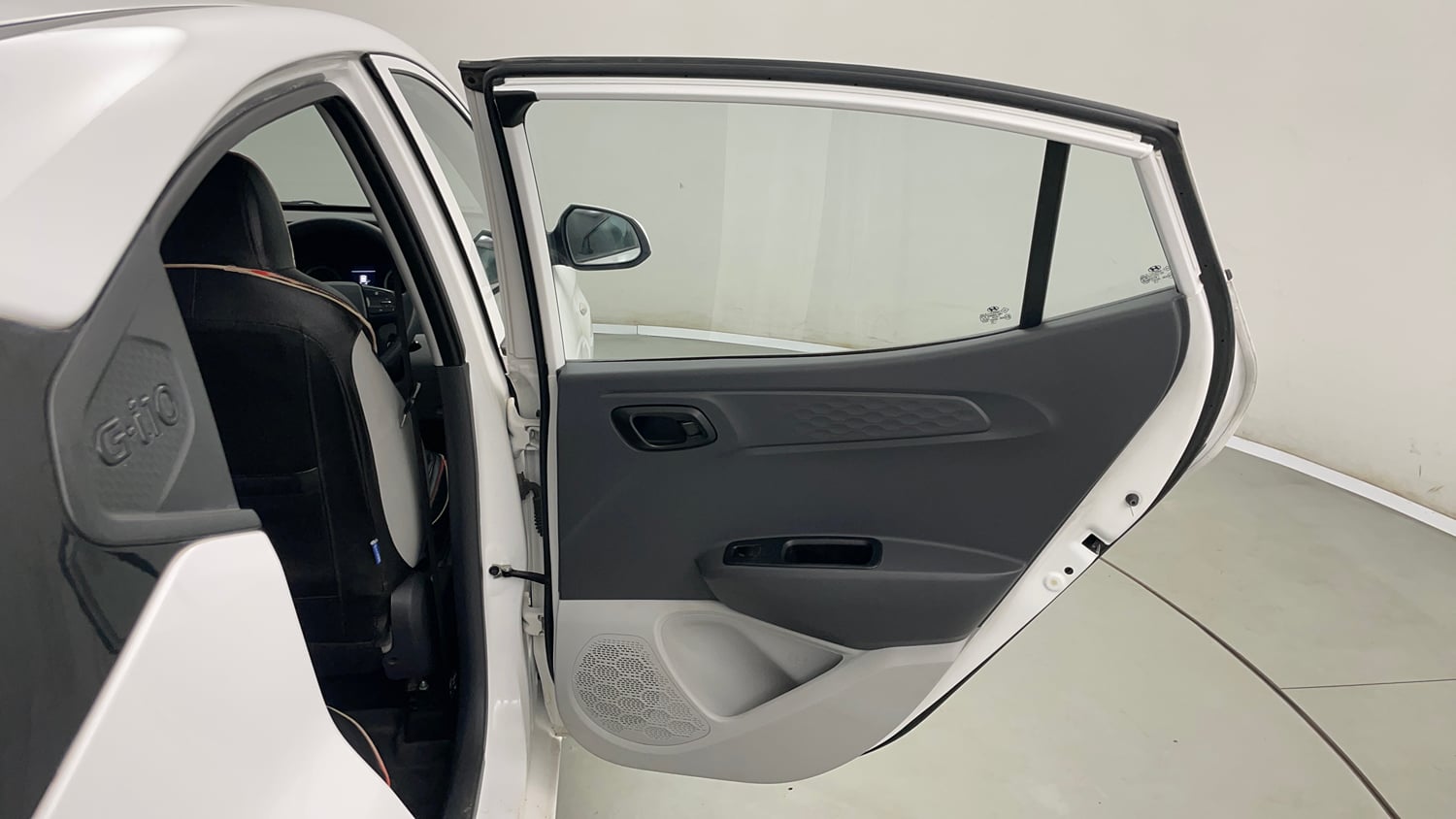Used 2023 Hyundai Grand i10 Nios Magna 1.2 Kappa VTVT Petrol Manual interior RIGHT REAR DOOR OPEN VIEW