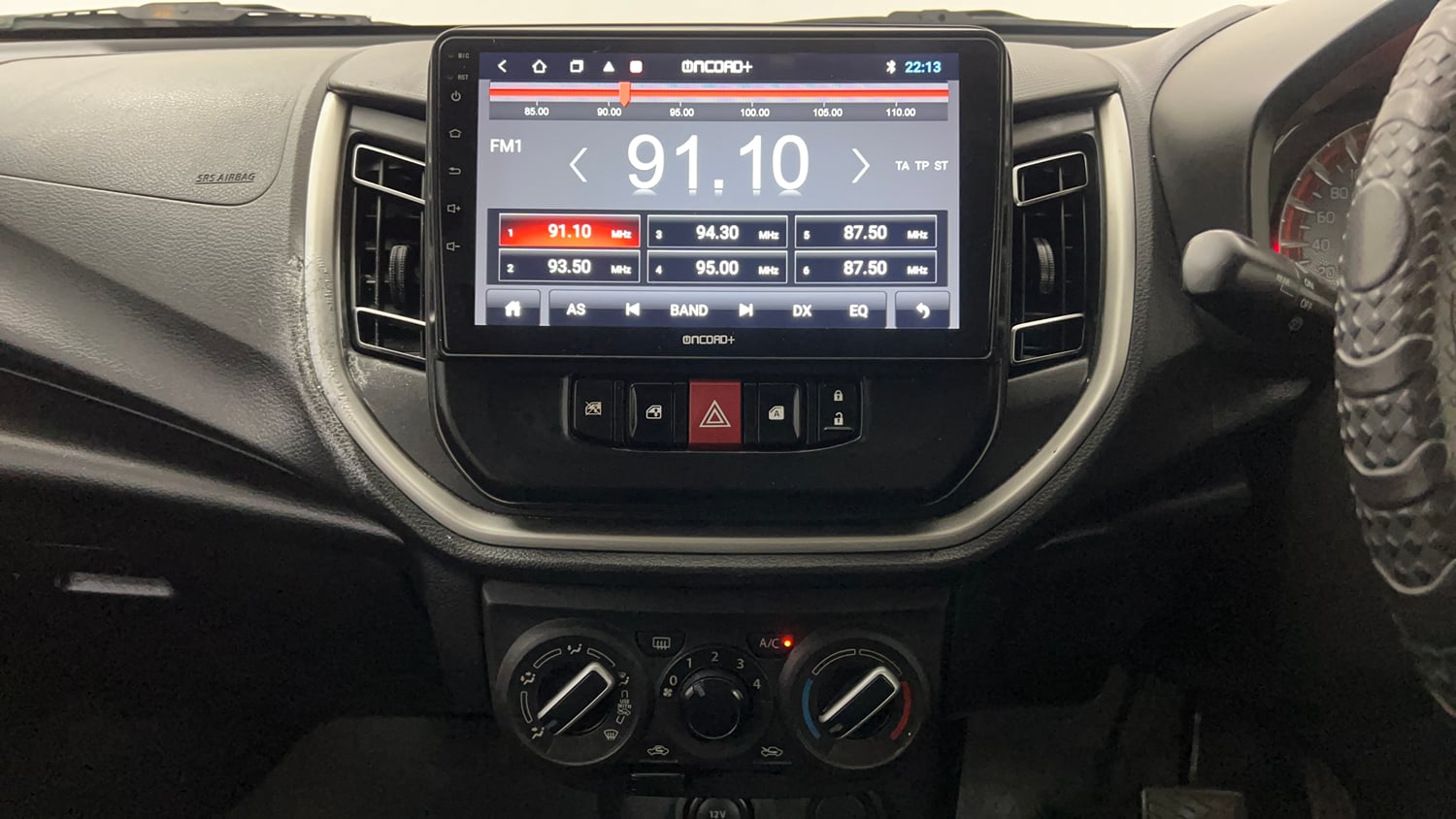 Used 2022 Maruti Suzuki Celerio ZXi AMT Petrol Automatic interior MUSIC SYSTEM & AC CONTROL VIEW