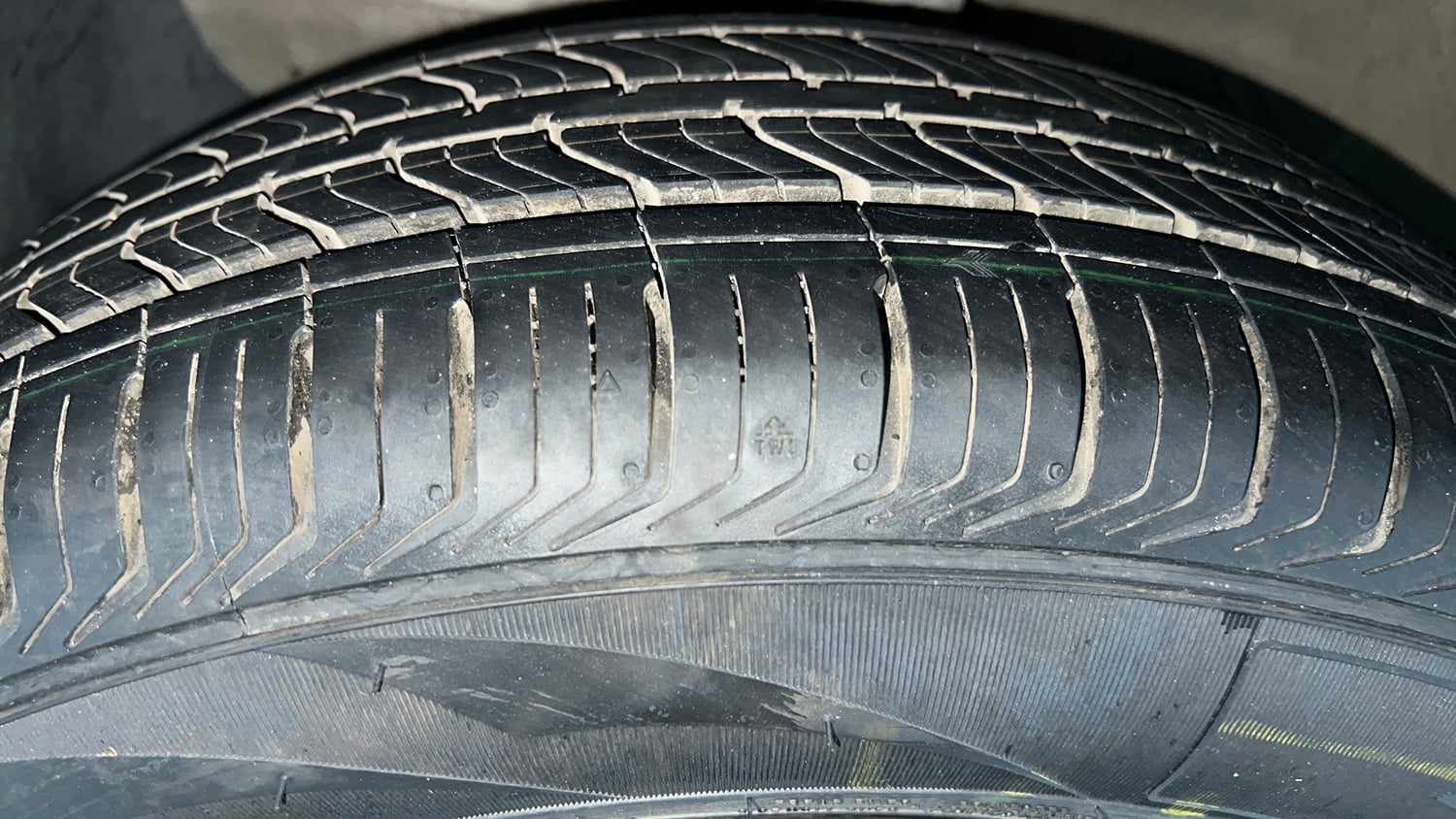 Used 2018 Hyundai Creta E Plus 1.6 Petrol Petrol Manual tyres LEFT FRONT TYRE TREAD VIEW