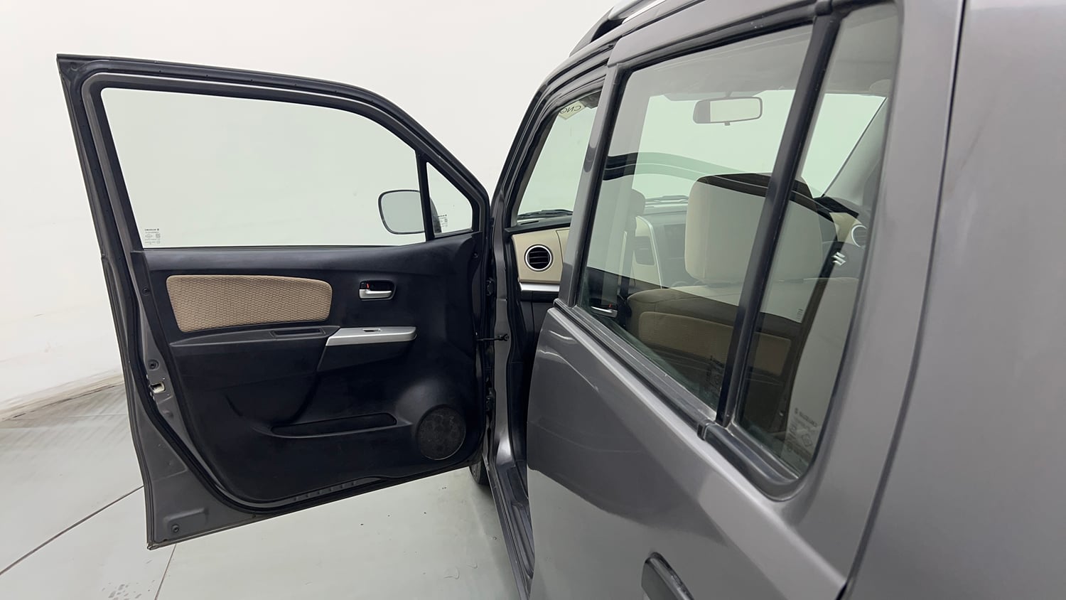 Used 2019 Maruti Suzuki Wagon R LXI CNG Cng Manual interior LEFT FRONT DOOR OPEN VIEW
