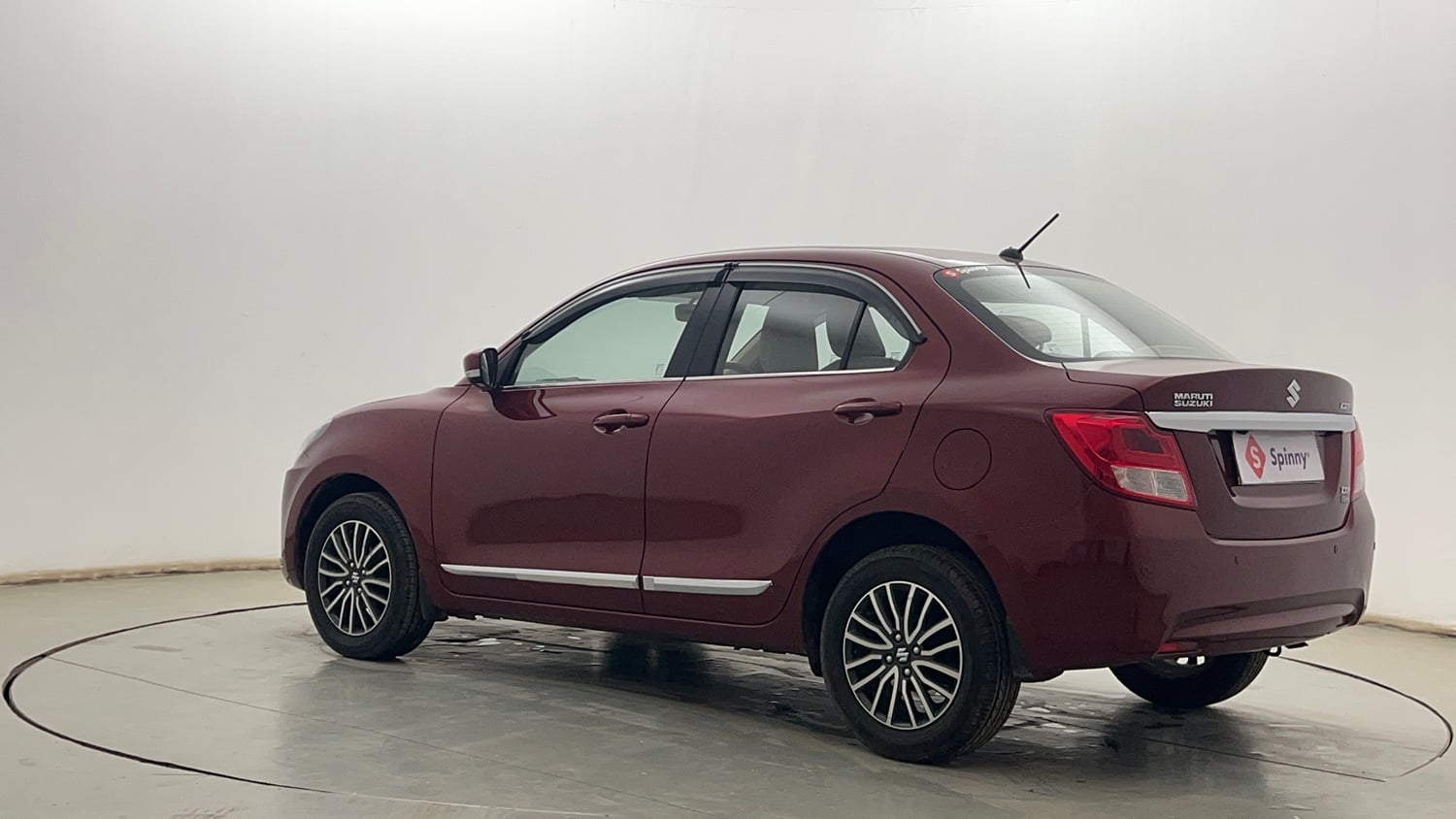 Used 2018 Maruti Suzuki Dzire ZXi Plus AMT Petrol Automatic exterior LEFT REAR CORNER VIEW