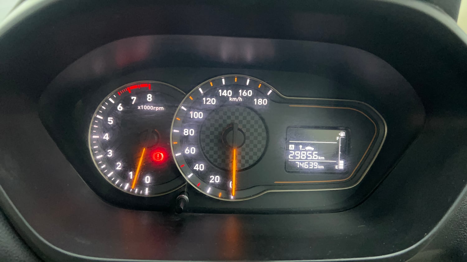 Used 2019 Hyundai Santro Sportz CNG Cng Manual interior CLUSTERMETER VIEW