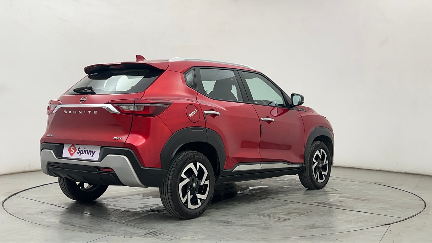 Used 2023 Nissan Magnite XV Turbo CVT Petrol Automatic exterior RIGHT REAR CORNER VIEW