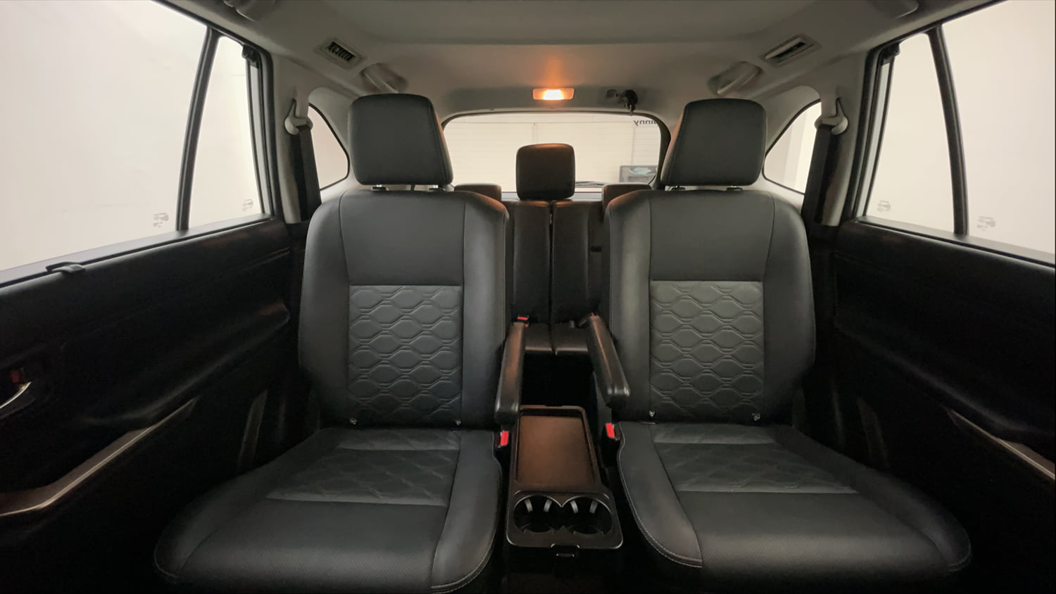 Used 2024 Maruti Suzuki Invicto Alpha Plus 7 STR Hybrid Automatic interior REAR SEAT CONDITION VIEW