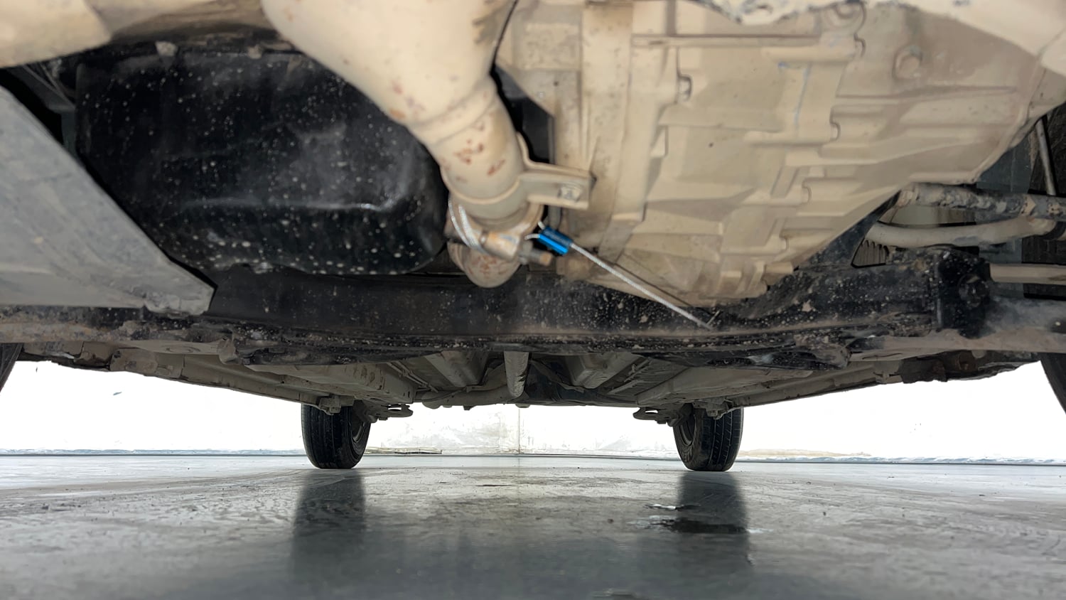 Used 2017 Maruti Suzuki Swift Dzire VDI Diesel Manual extra FRONT LEFT UNDERBODY VIEW