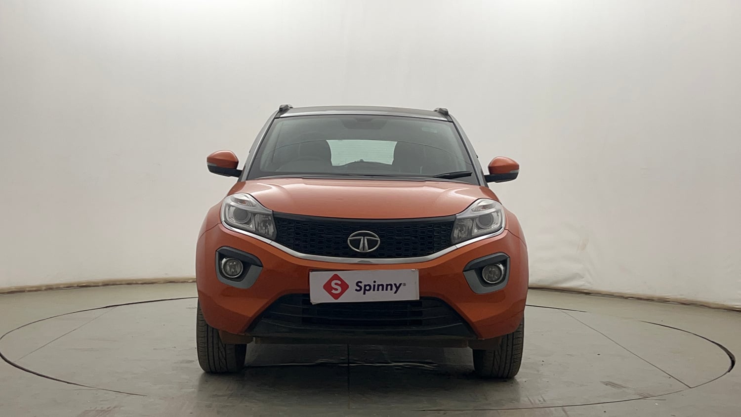 Used 2019 Tata Nexon XZA Plus Petrol Dual Tone Petrol Automatic exterior FRONT VIEW