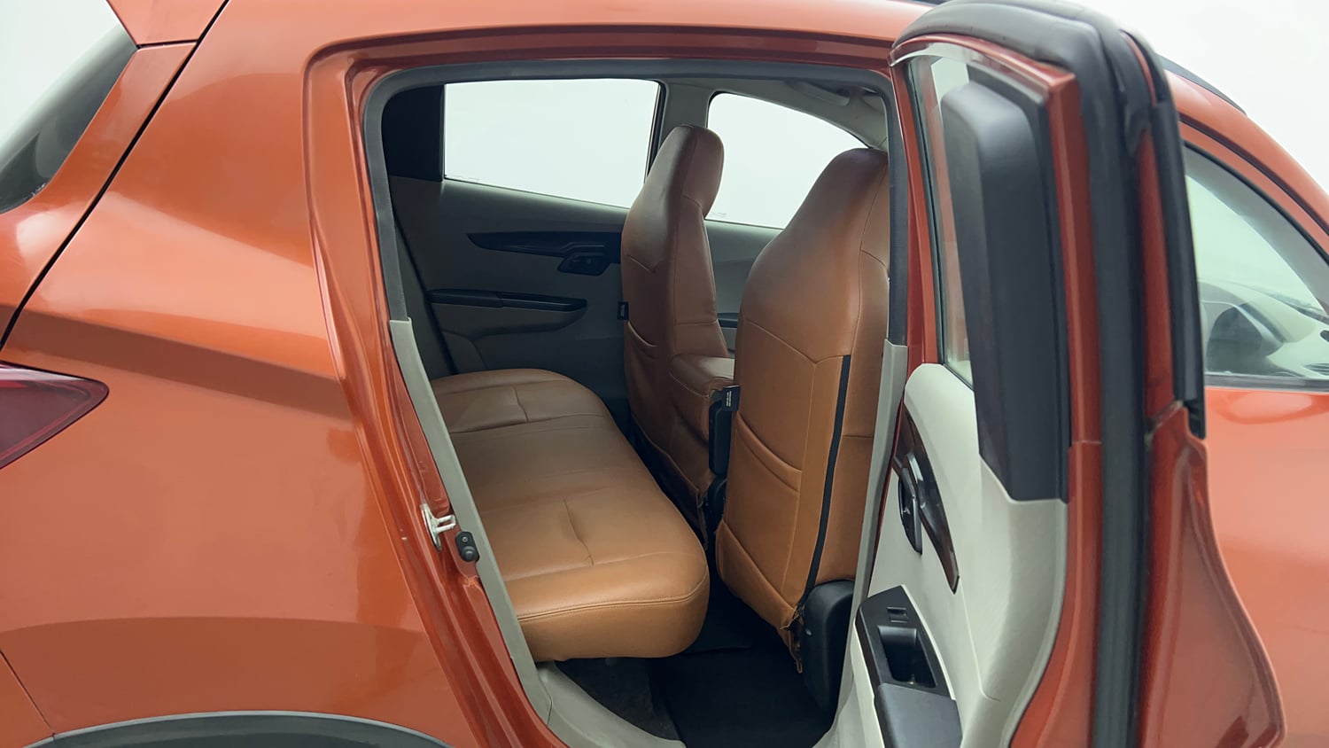 Used 2017 Mahindra KUV100 K4 6 STR Petrol Manual interior RIGHT SIDE REAR DOOR CABIN VIEW