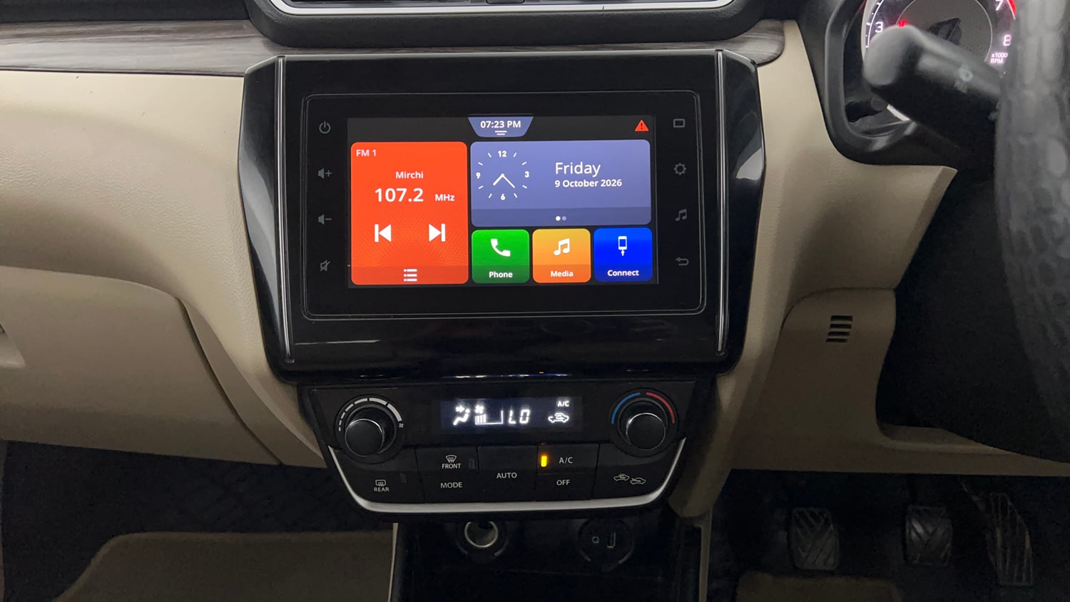 Used 2020 Maruti Suzuki Dzire ZXi Petrol Manual interior MUSIC SYSTEM & AC CONTROL VIEW