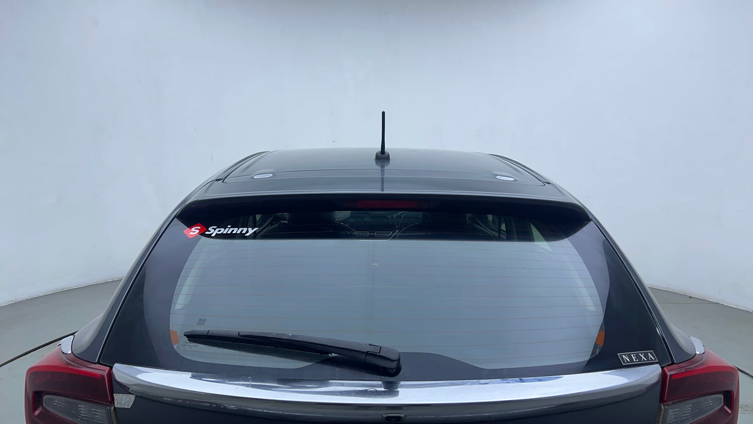 Used 2022 Maruti Suzuki Baleno Alpha MT Petrol Manual exterior BACK WINDSHIELD VIEW