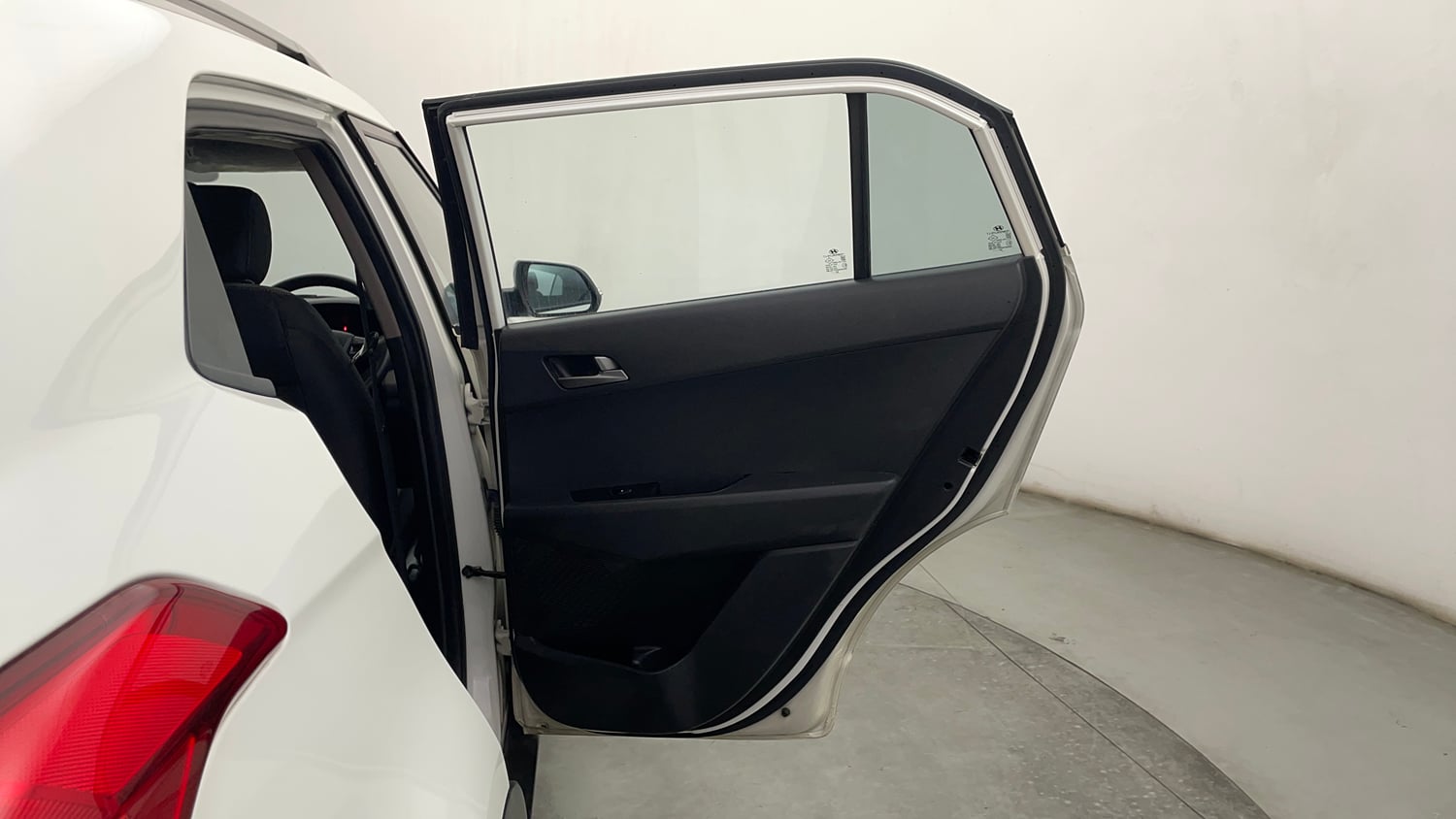Used 2017 Hyundai Creta 1.6 SX Plus AT Petrol Petrol Automatic interior RIGHT REAR DOOR OPEN VIEW