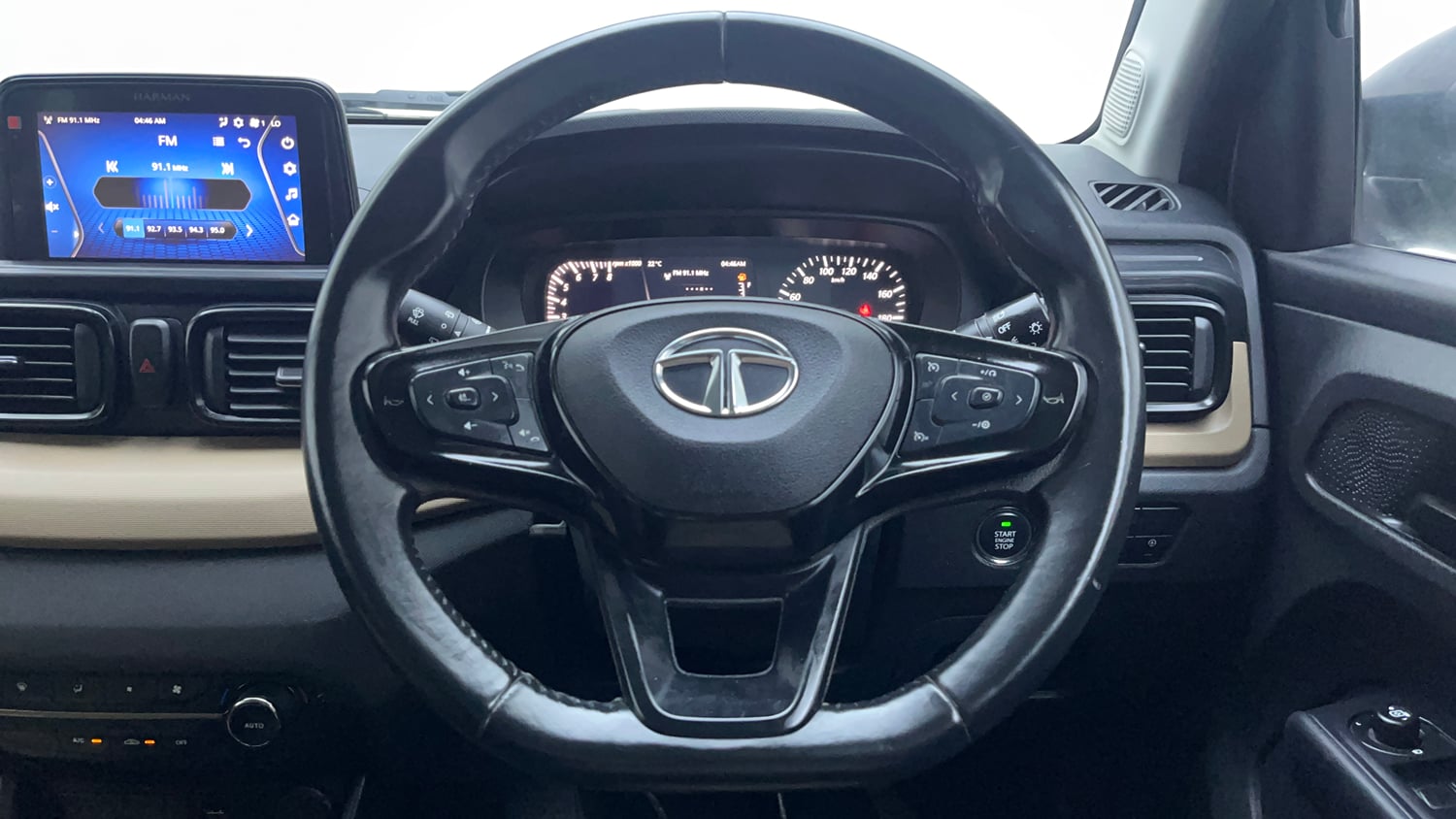 Used 2022 Tata Punch Kaziranga Creative MT Petrol Manual interior STEERING VIEW