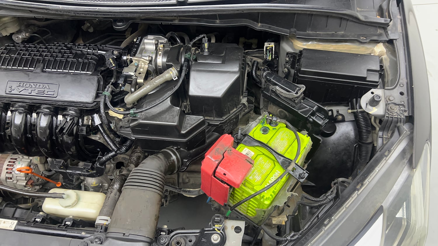 Used 2017 Honda City V Petrol Petrol Manual engine ENGINE LEFT SIDE VIEW