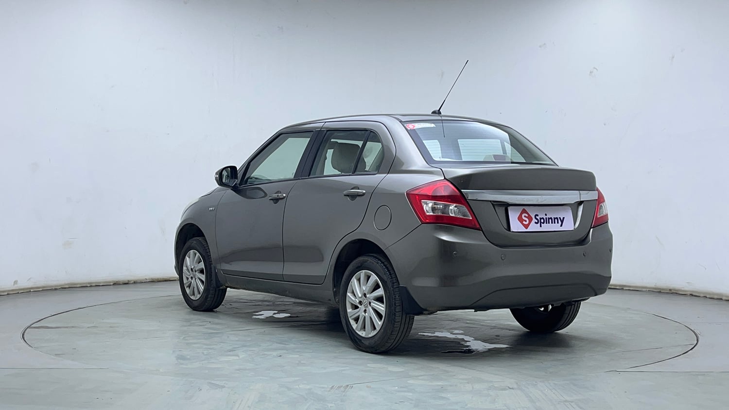 Used 2015 Maruti Suzuki Swift Dzire ZXI Petrol Manual exterior LEFT REAR CORNER VIEW
