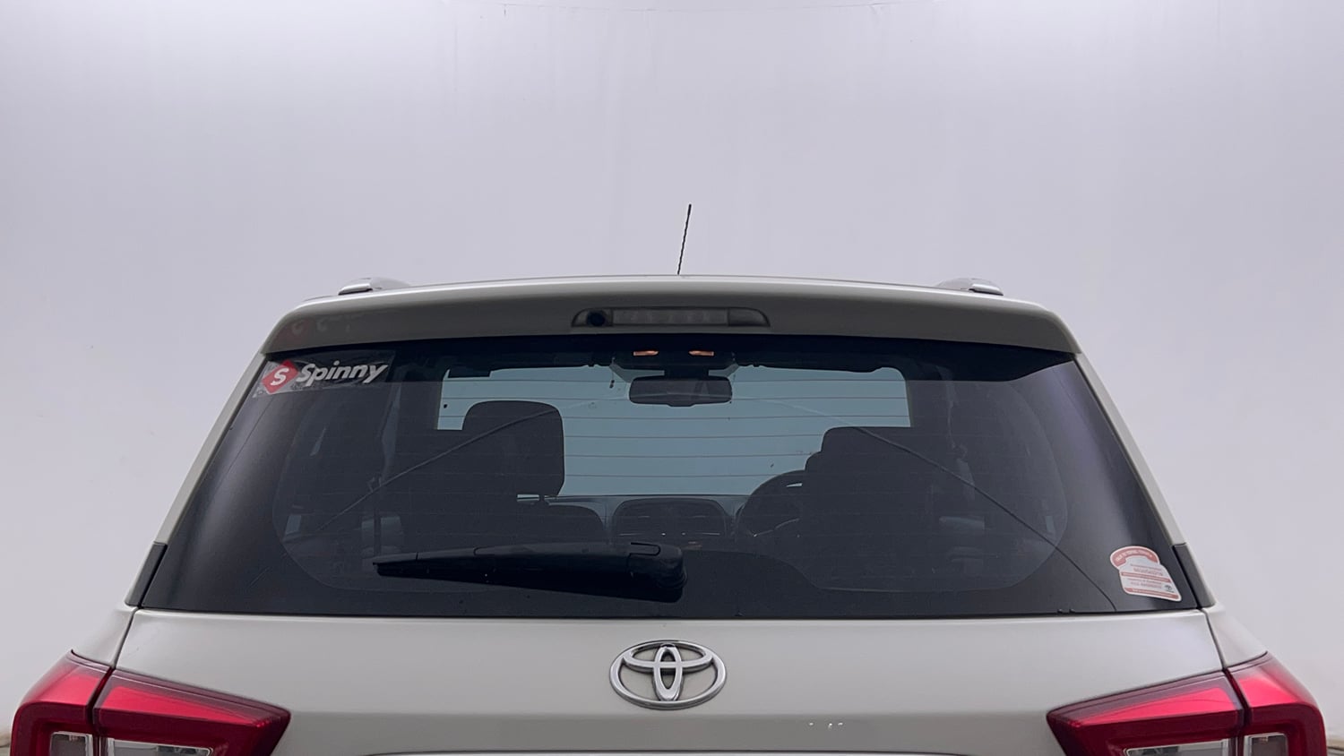 Used 2022 Toyota Urban Cruiser Premium Grade MT Petrol Manual exterior BACK WINDSHIELD VIEW