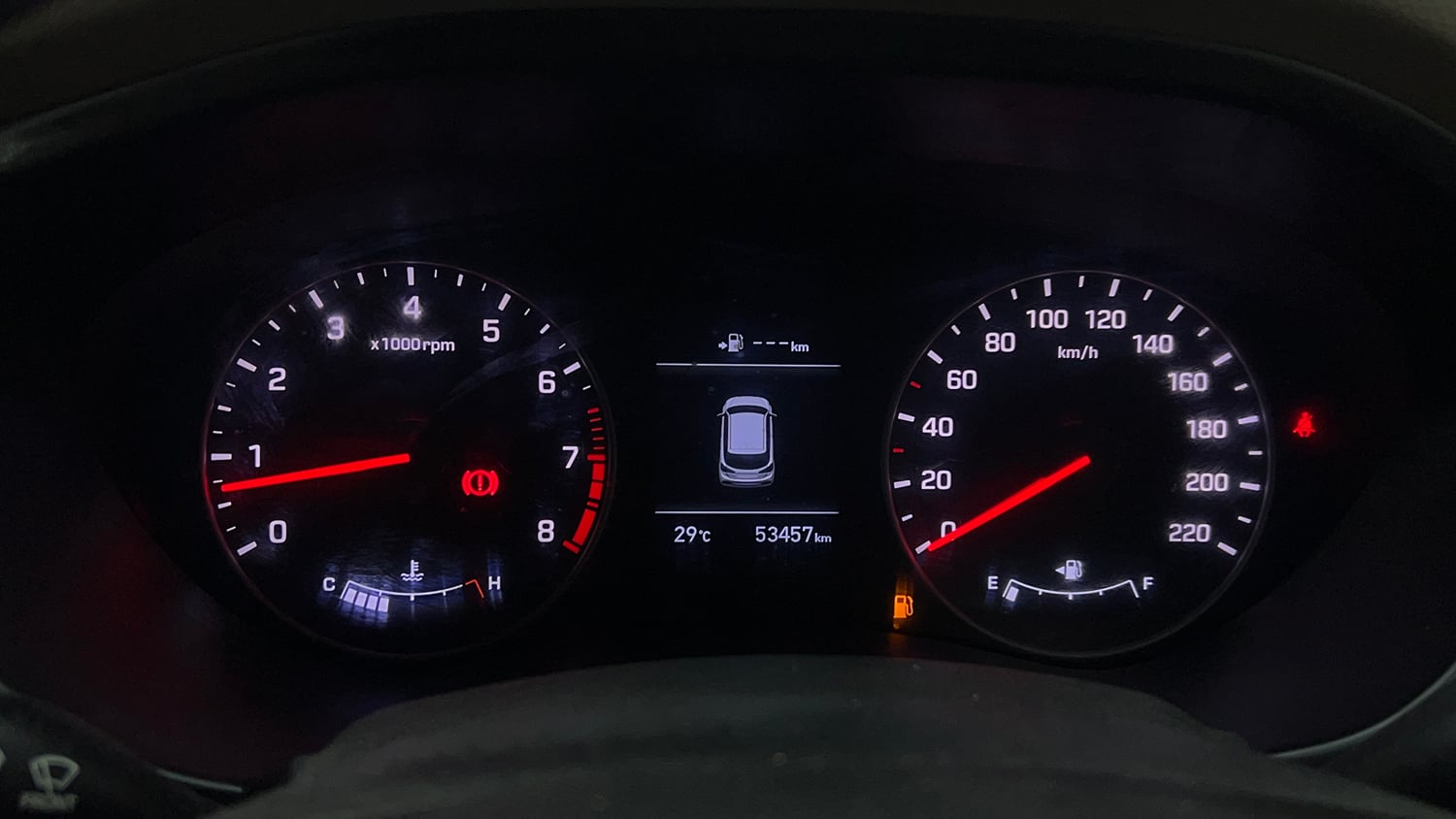 Used 2018 Hyundai Elite i20 Asta 1.2 (O) Petrol Manual interior CLUSTERMETER VIEW