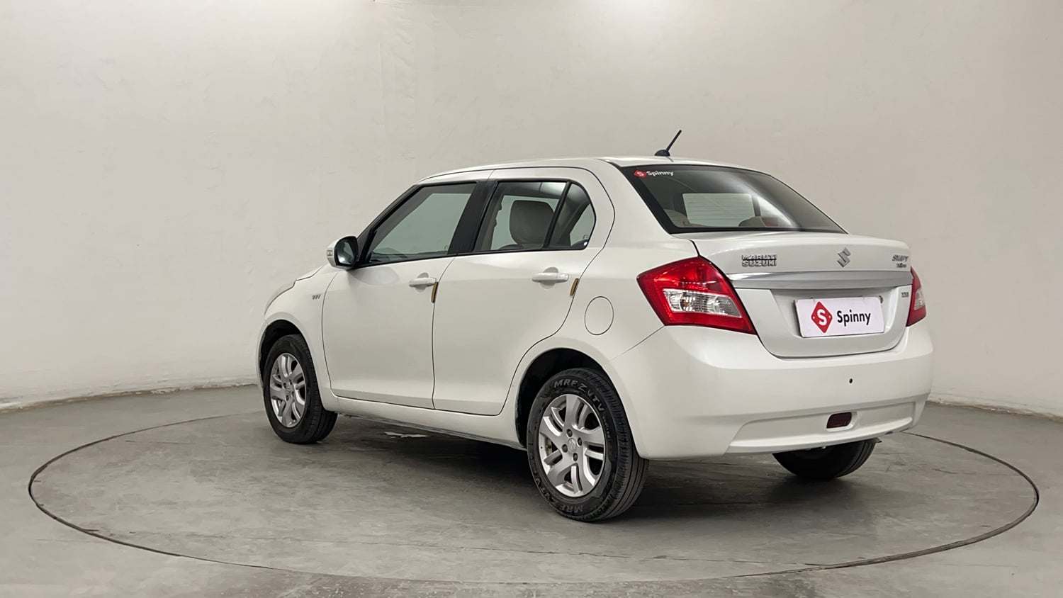 Used 2012 Maruti Suzuki Swift Dzire ZXI Petrol Manual exterior LEFT REAR CORNER VIEW