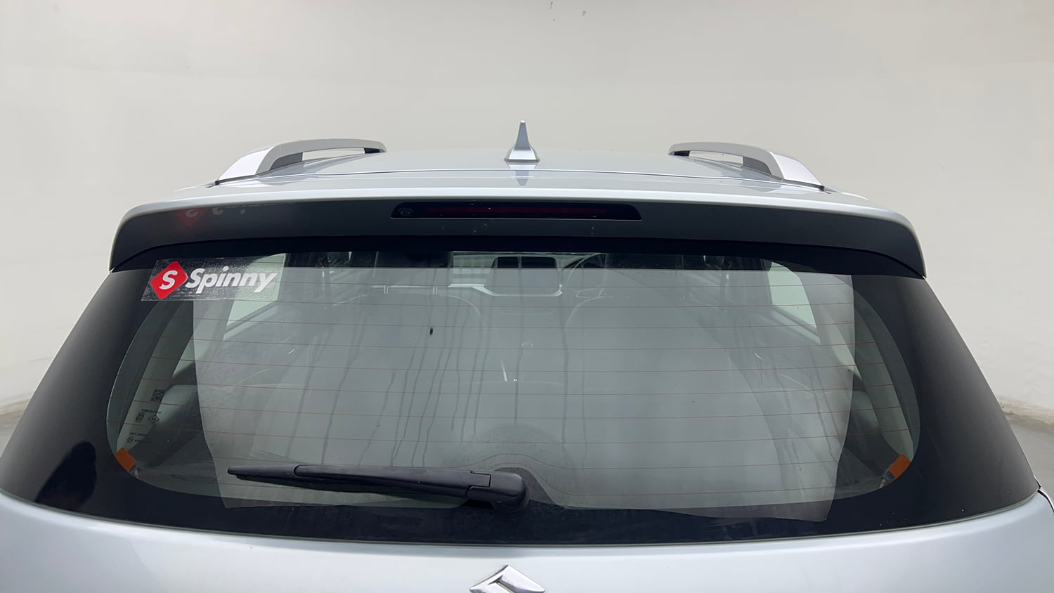 Used 2023 Maruti Suzuki Brezza ZXi AT Petrol Automatic exterior BACK WINDSHIELD VIEW