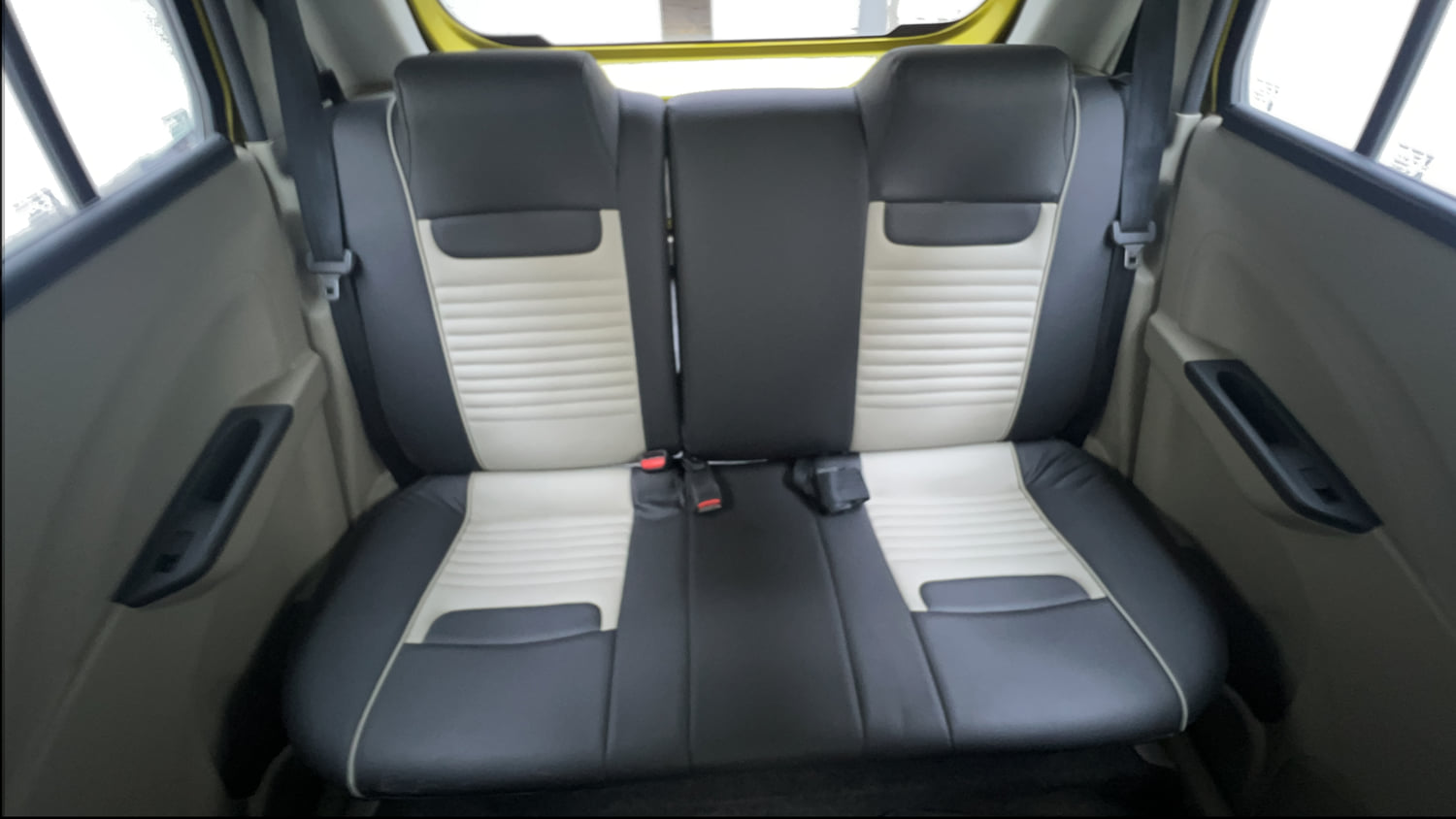 Used 2014 Maruti Suzuki Celerio VXi AMT Petrol Automatic interior REAR SEAT CONDITION VIEW