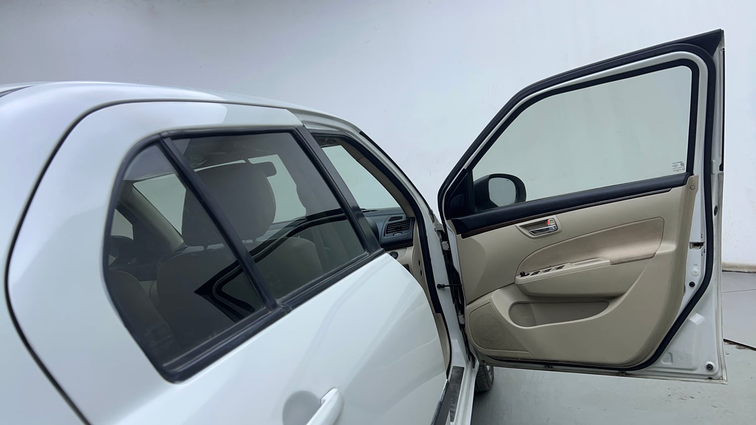 Used 2016 Maruti Suzuki Swift Dzire ZXI Petrol Manual interior RIGHT FRONT DOOR OPEN VIEW